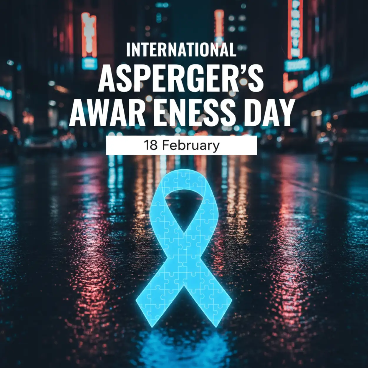 international aspergers awareness day poster ideas