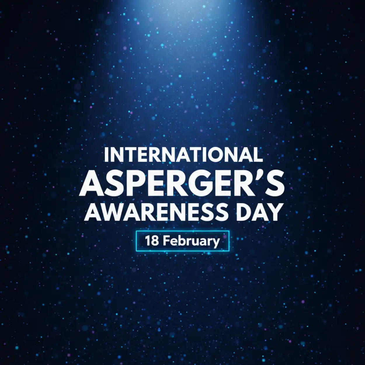 international aspergers awareness day printable poster