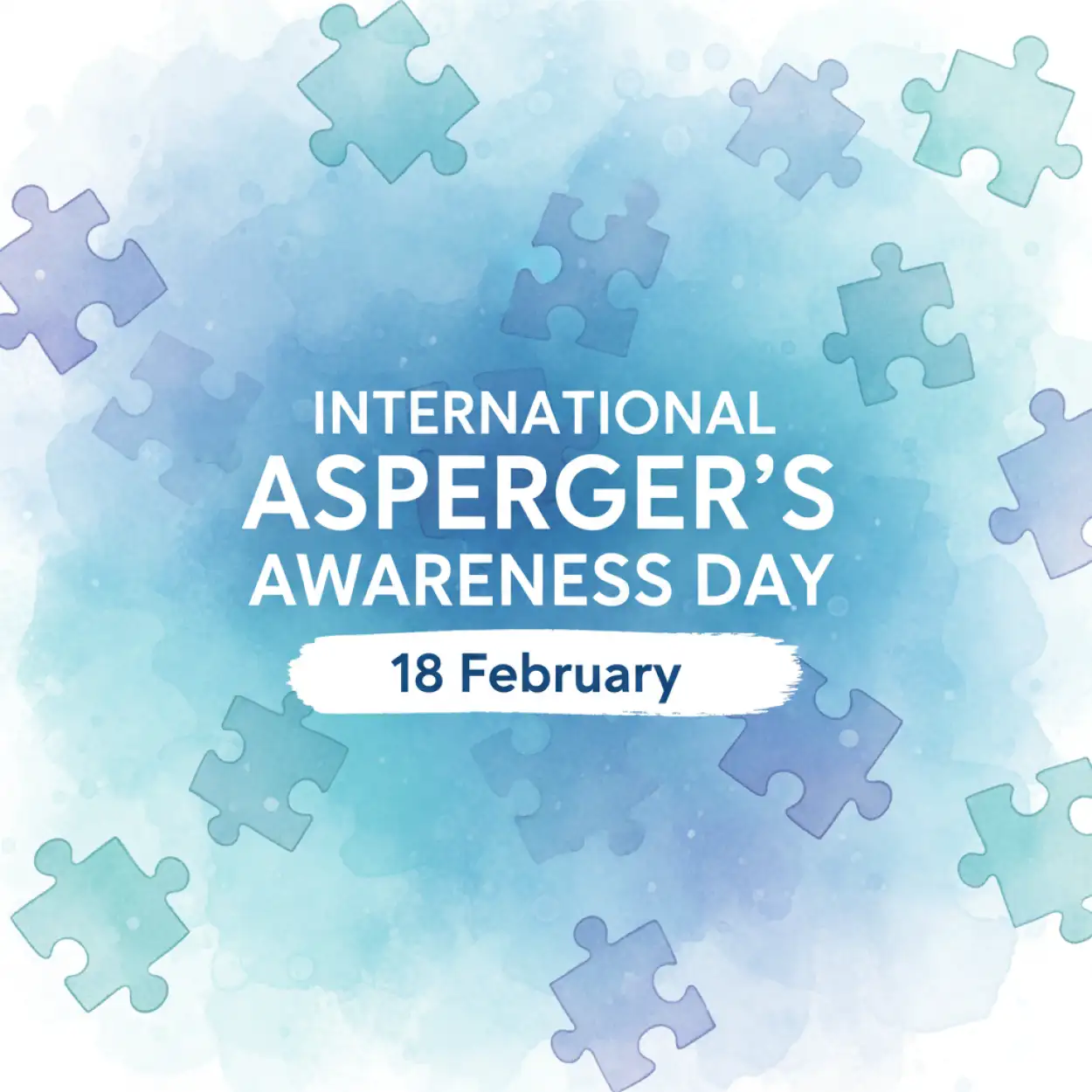 international aspergers awareness day puzzle pattern background