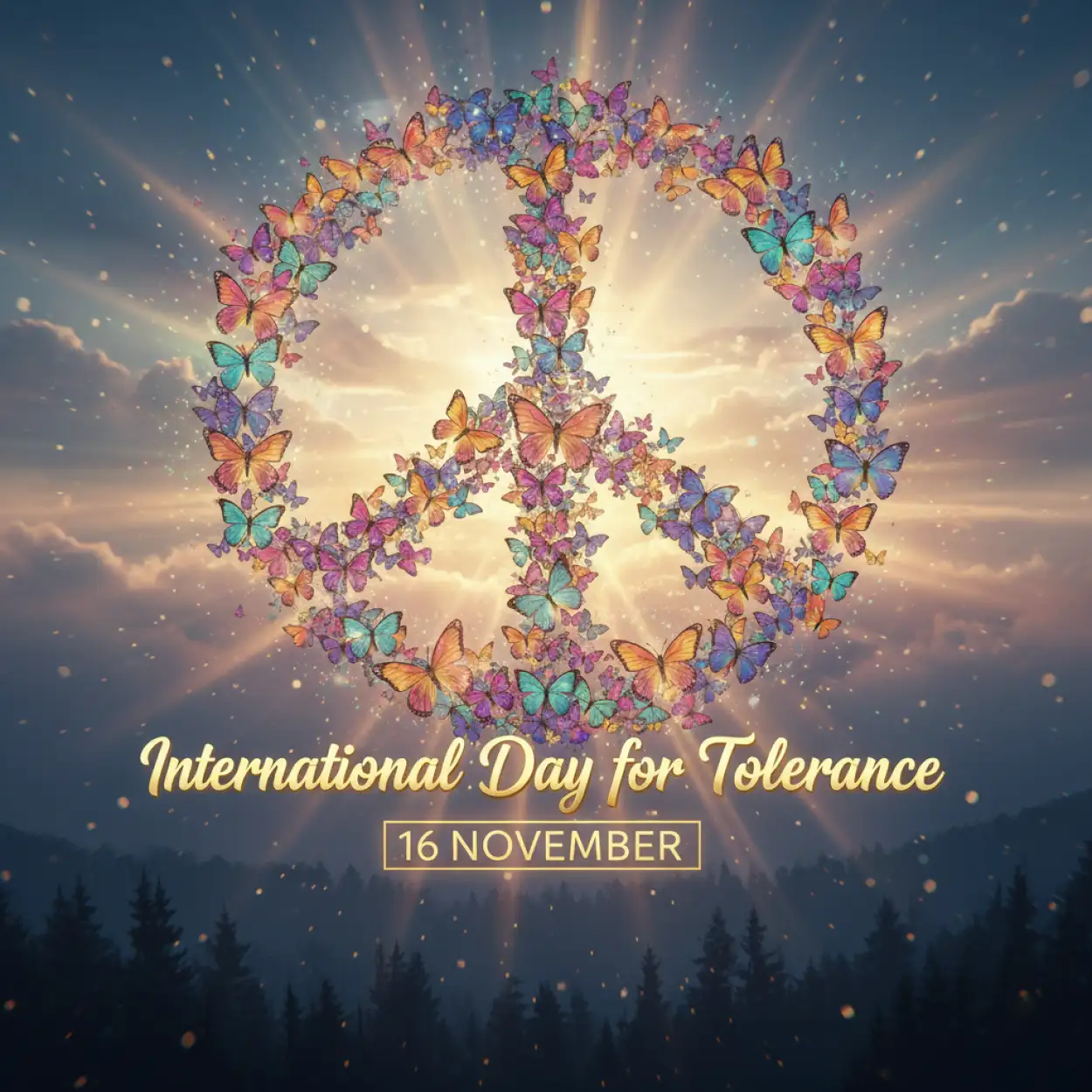 international day for tolerance 2025 unity poster design