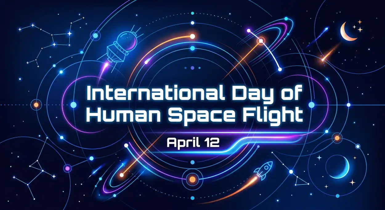 Free Download International Day Of Human Space Flight 2026 - High Quality International Day Of Human Space Flight 2026 Image