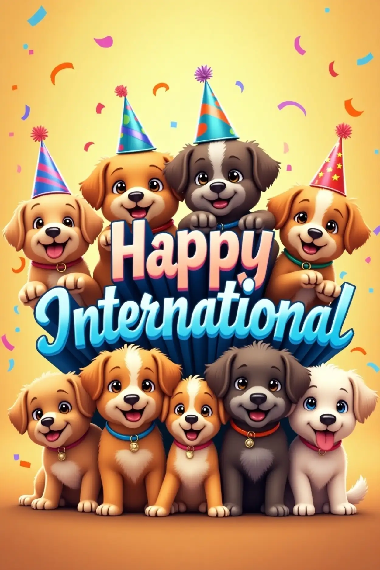 International Dog Day 2025 Banner Hd - Royalty Free Happy International Dog Day Image | Pngmagic Free Download International Dog Day 2025 Banner Hd - High Quality Happy International Dog Day Background
