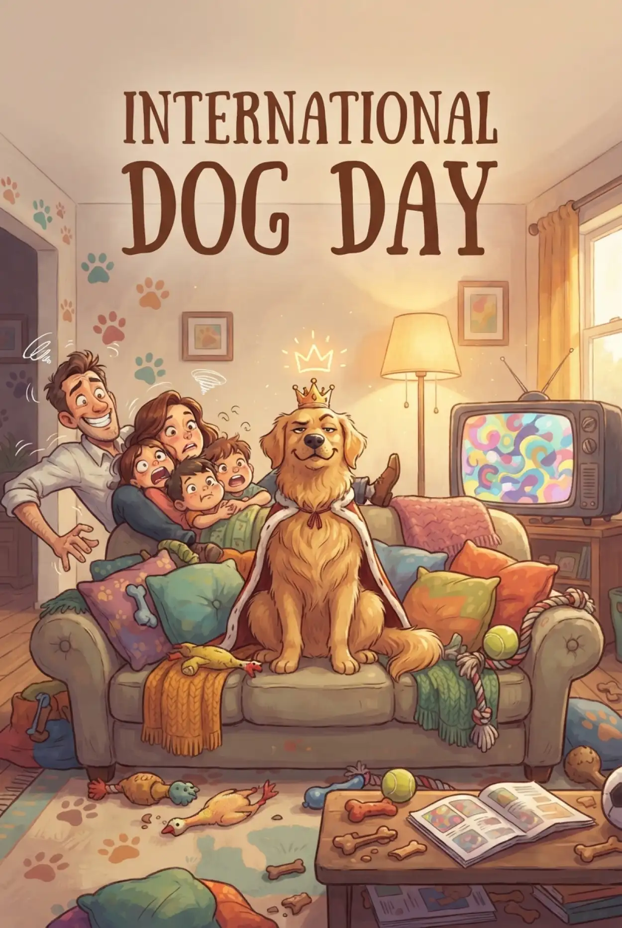 Free Download International Dog Day 2026 Youtube Shorts Ideas - High Quality International Dog Day 2026 Background Image