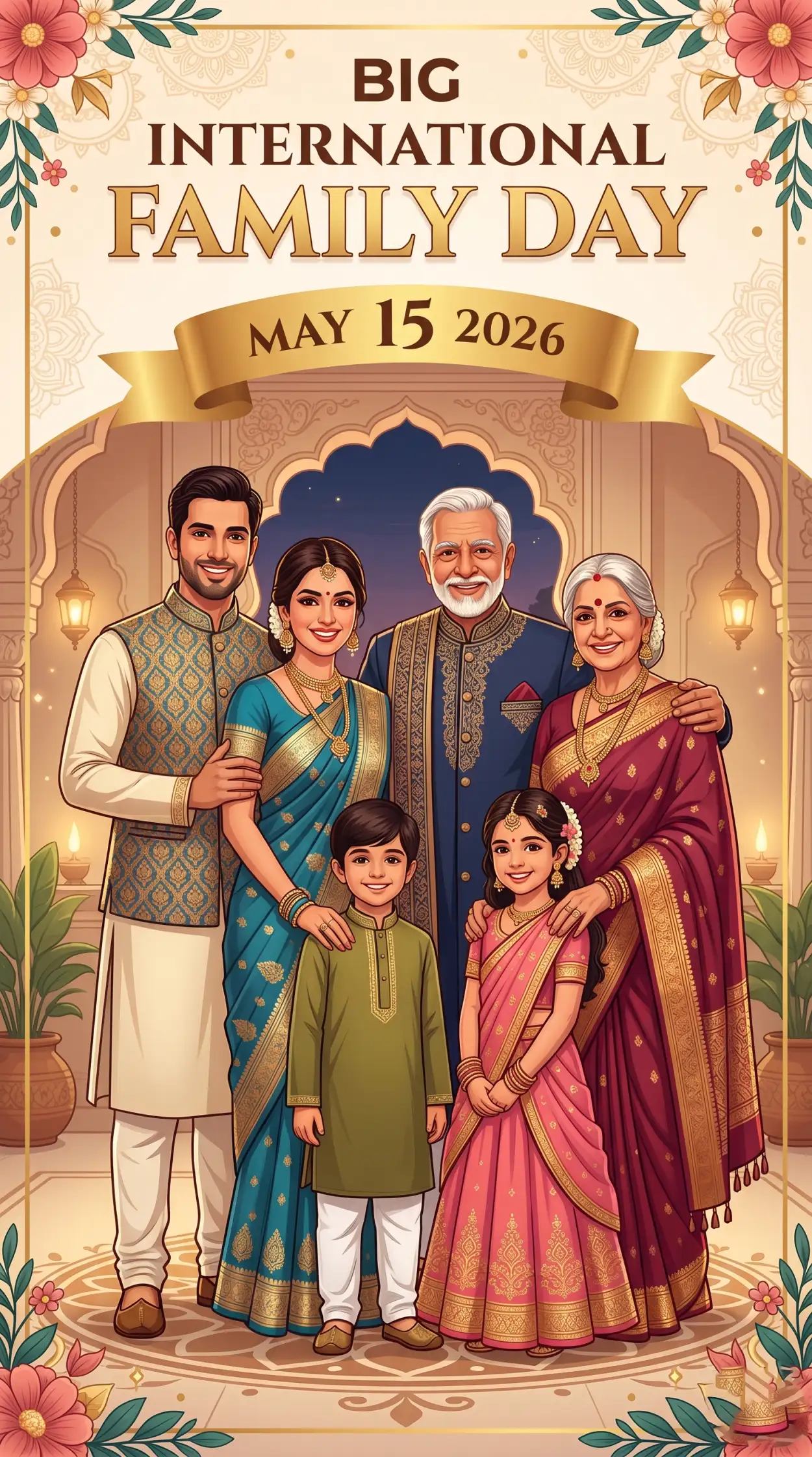 Free Download International Family Day 2026 Cute Family Pictures - High Quality International Family Day 2026 Wishes Image