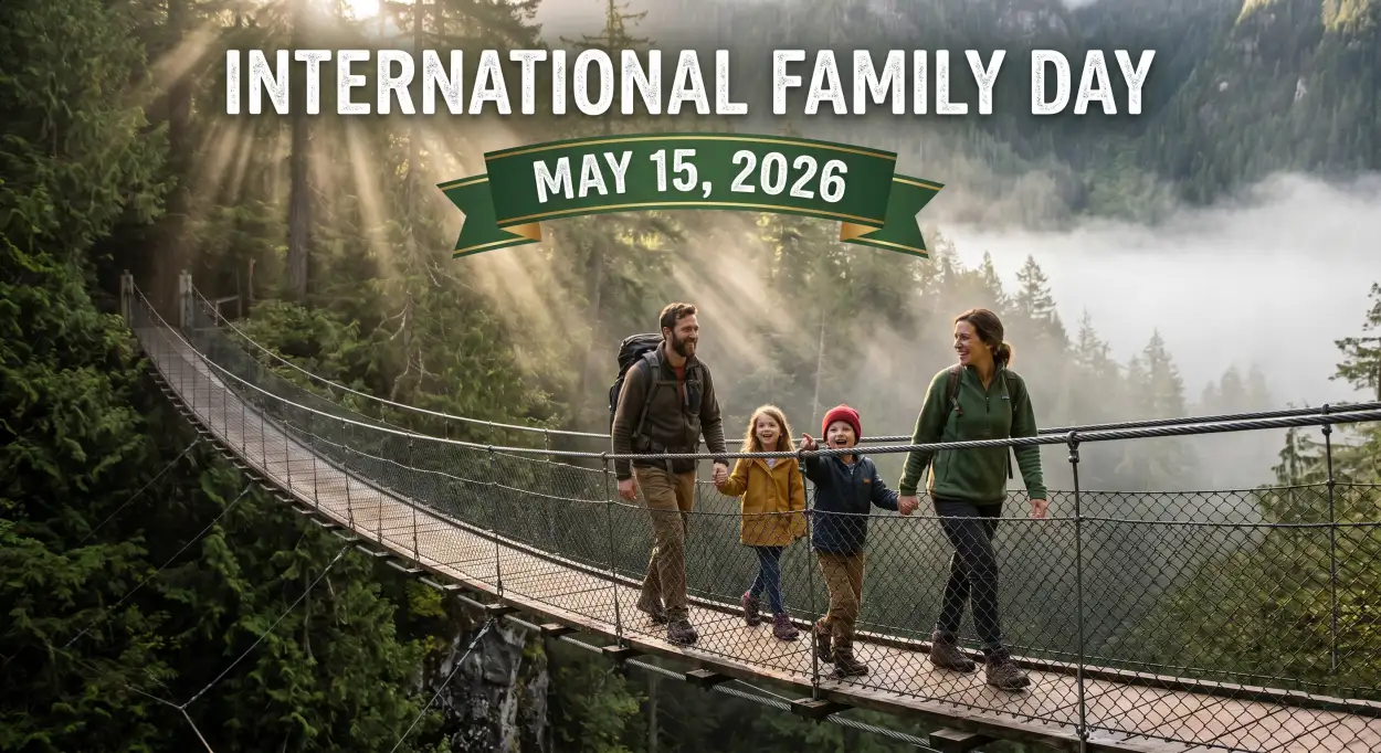 Free Download International Family Day 2026 Digital Poster Design - High Quality International Family Day 2026 Wishes Image