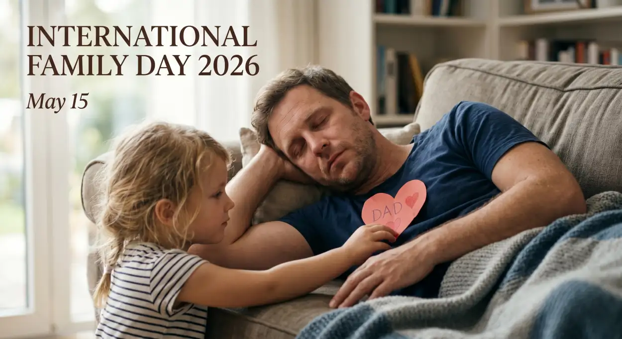 Free Download International Family Day 2026 Emotional Wishes Status - High Quality International Family Day 2026 Wishes Image