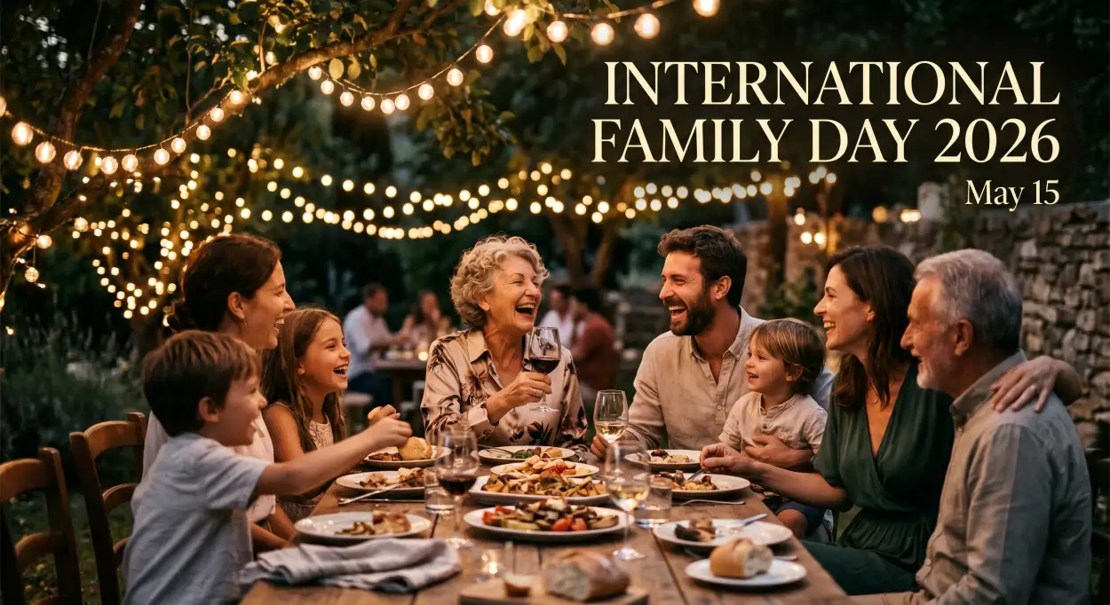 Free Download International Family Day 2026 Family Bonding Quotes - High Quality International Family Day 2026 Wishes Image