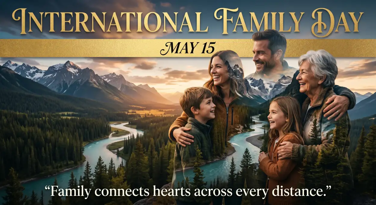 Free Download International Family Day 2026 Family Event Banner - High Quality International Family Day 2026 Image