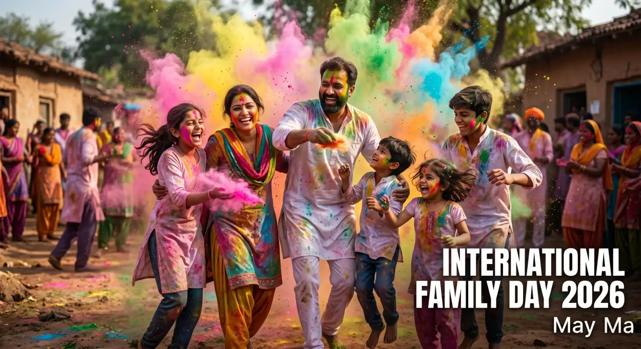 Free Download International Family Day 2026 Family Festival Images - High Quality International Family Day 2026 Wishes Image