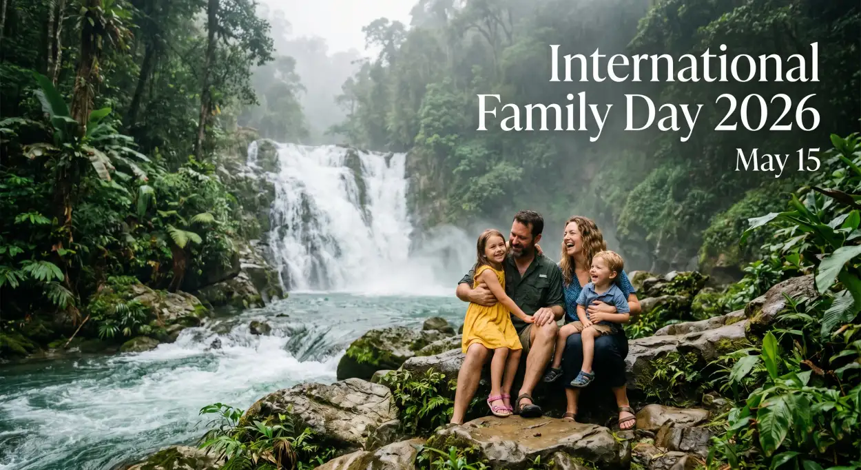 Free Download International Family Day 2026 Family Happiness Quotes - High Quality International Family Day 2026 Wishes Image