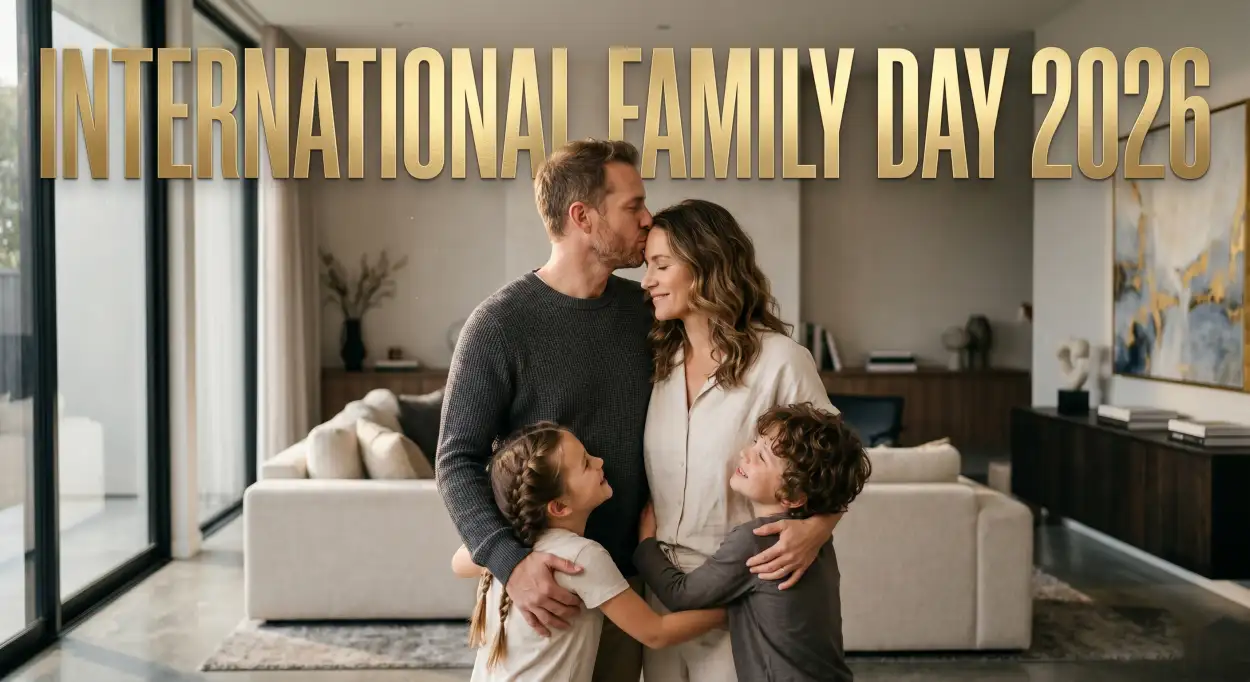 Free Download International Family Day 2026 Family Love Quotes - High Quality International Family Day 2026 Image