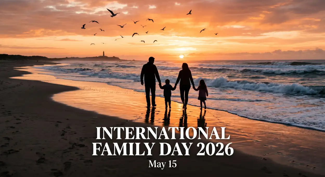 Free Download International Family Day 2026 Family Poster Template - High Quality International Family Day 2026 Wishes Image