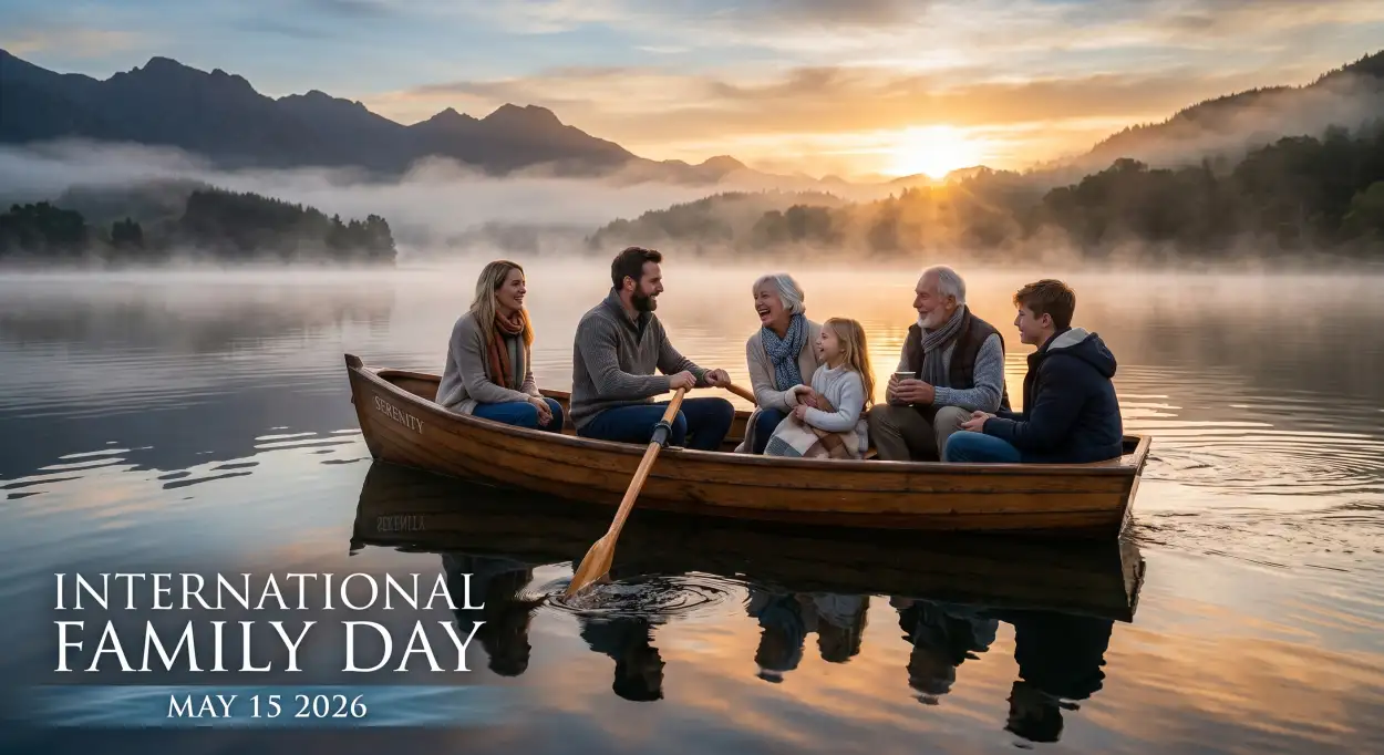 Free Download International Family Day 2026 Meaningful Family Quotes - High Quality International Family Day 2026 Wishes Image
