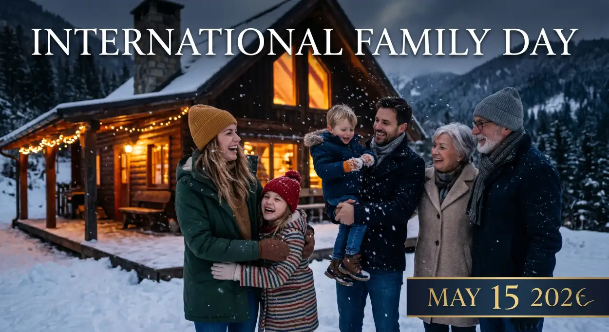 Free Download International Family Day 2026 Warm Wishes - High Quality International Family Day 2026 Wishes Image