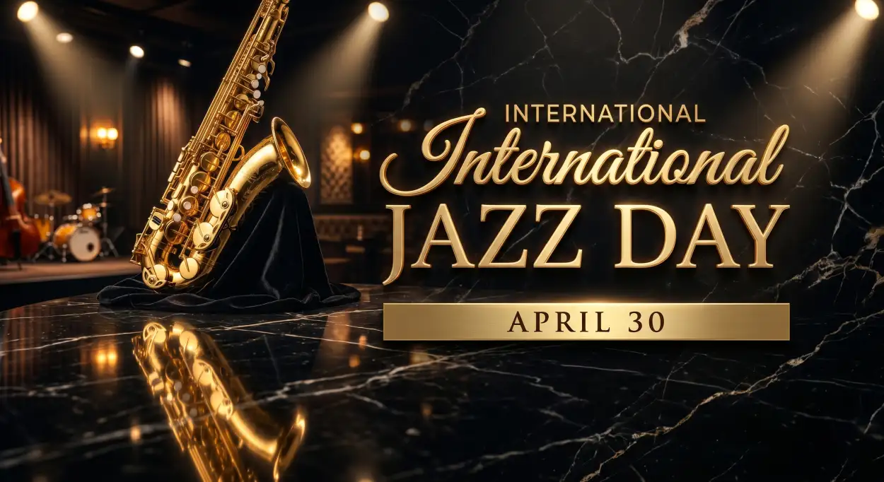 Free Download International Jazz Day 2026 Images Free Download - High Quality International Jazz Day 2026 Image