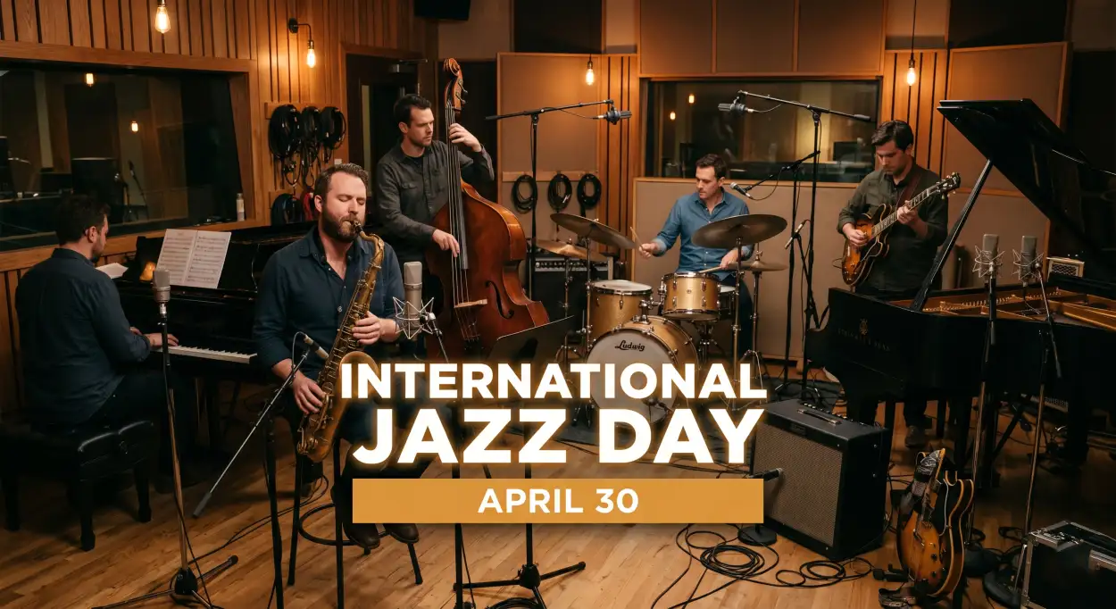 Free Download International Jazz Day 2026 - High Quality International Jazz Day 2026 Image
