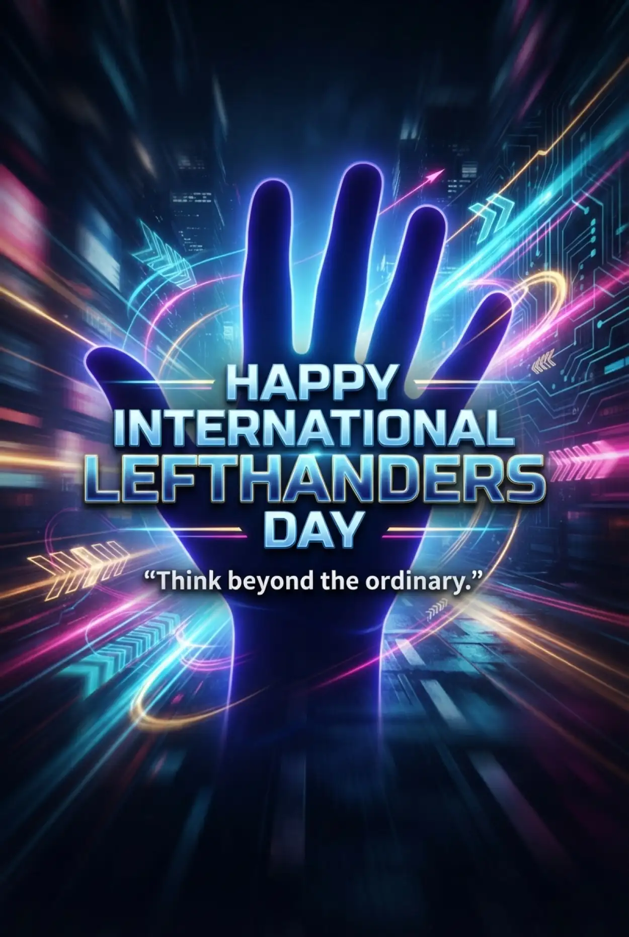 Free Download International Lefthanders Day 2026 Background - High Quality International Lefthanders Day 2026 Background Image