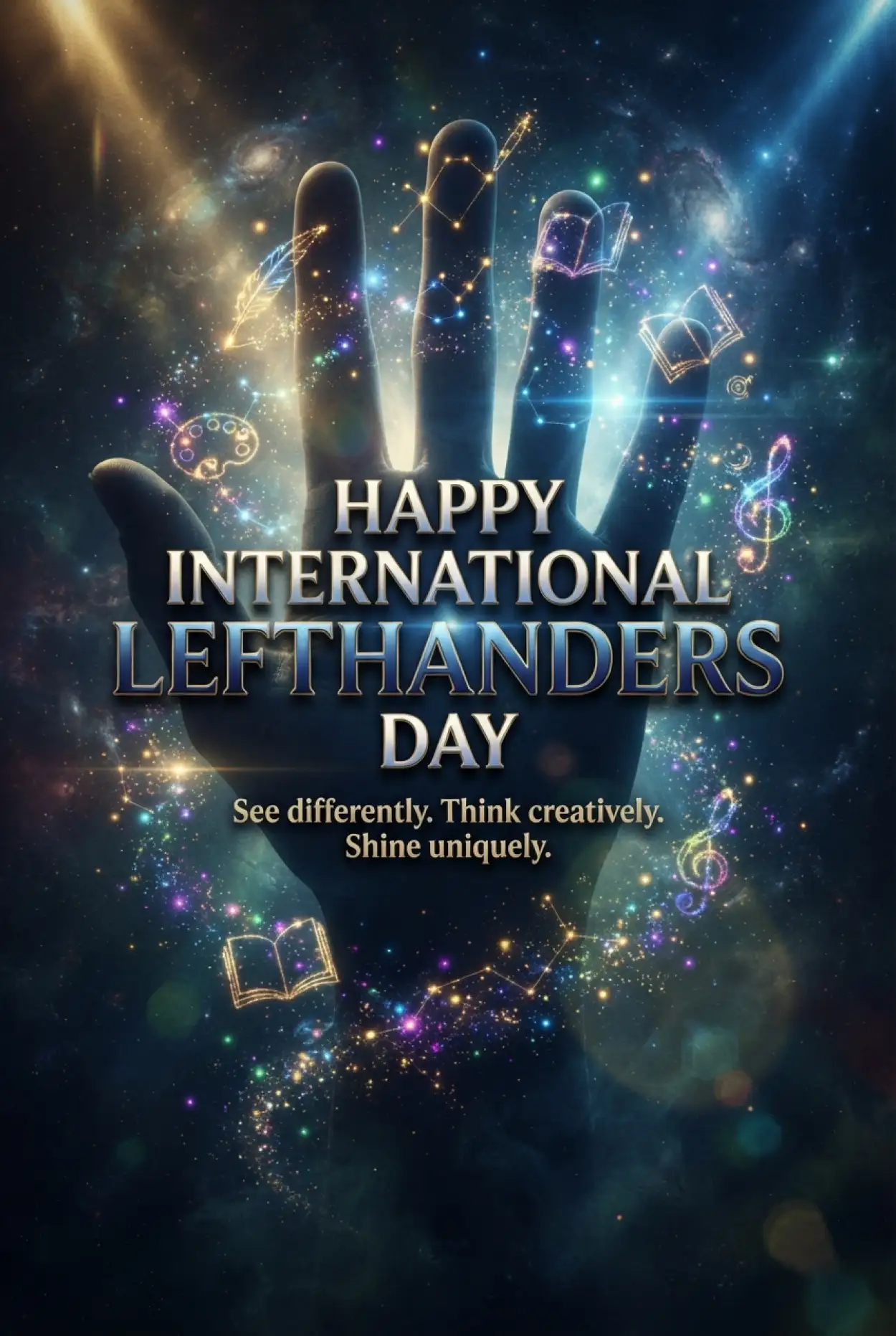 Free Download International Lefthanders Day Creative Graphics 2026 - High Quality International Lefthanders Day 2026 Image