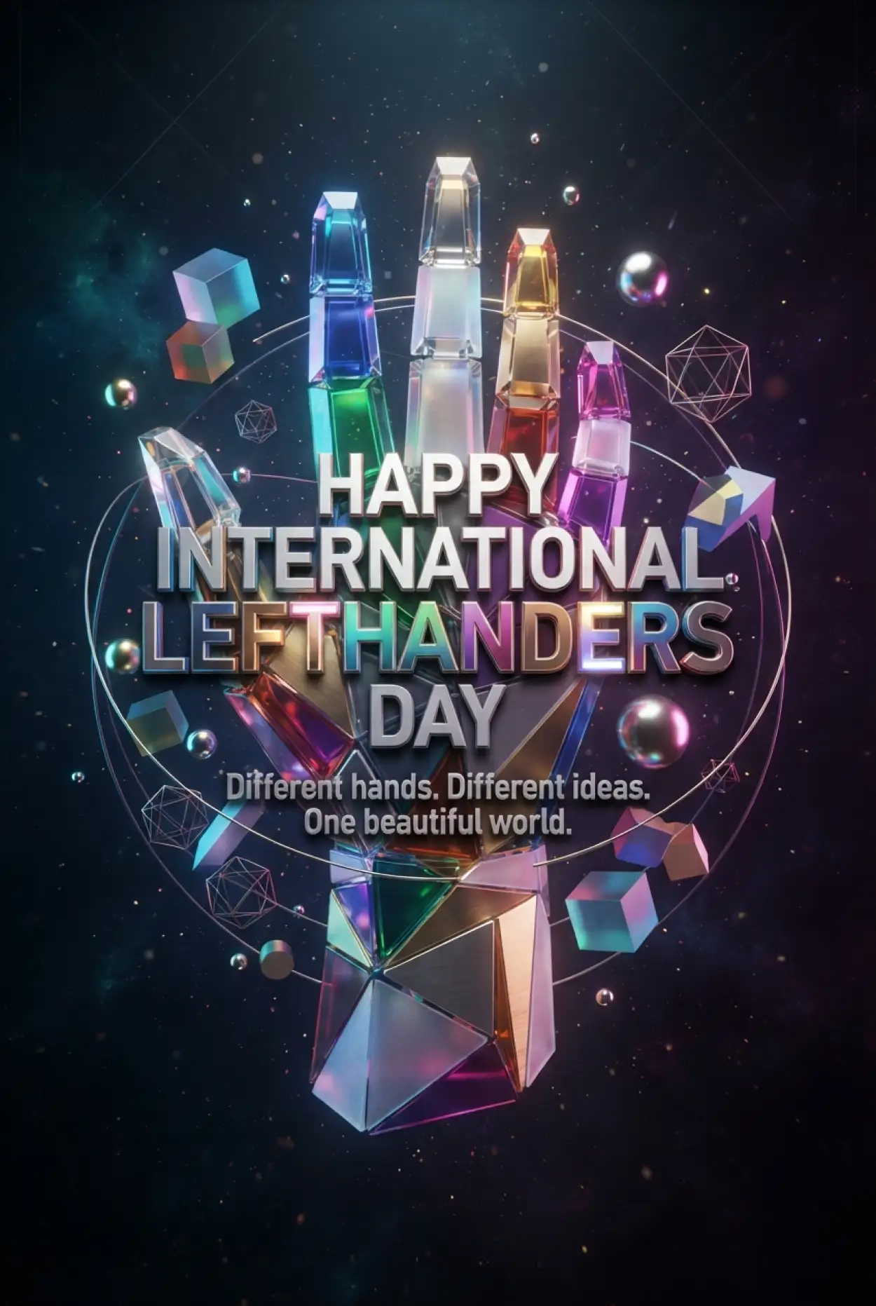 Free Download International Lefthanders Day Hand Png Transparent - High Quality International Lefthanders Day 2026 Transparent PNG