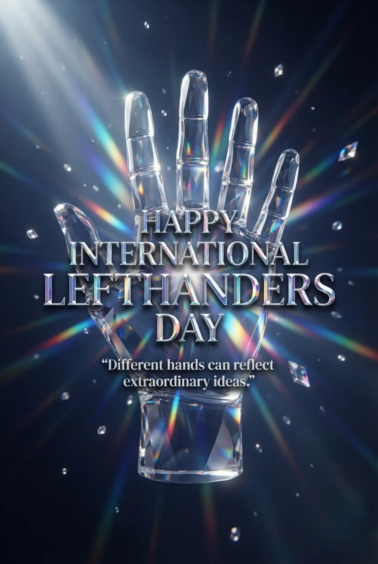 Free Download International Lefthanders Day Left Hand Transparent Png - High Quality International Lefthanders Day 2026 Transparent PNG
