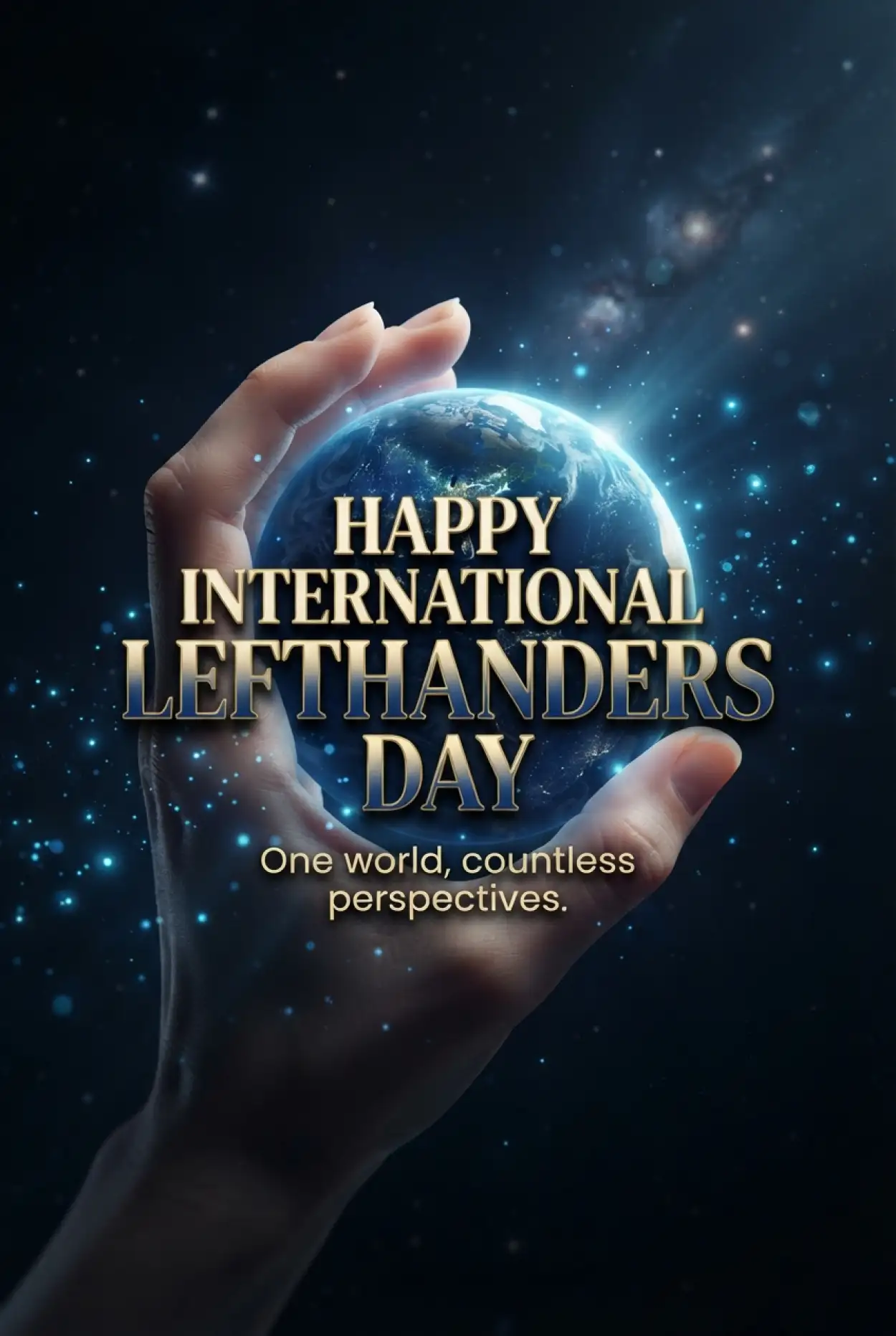 Free Download International Lefthanders Day Modern Background 2026 - High Quality International Lefthanders Day 2026 Background Image