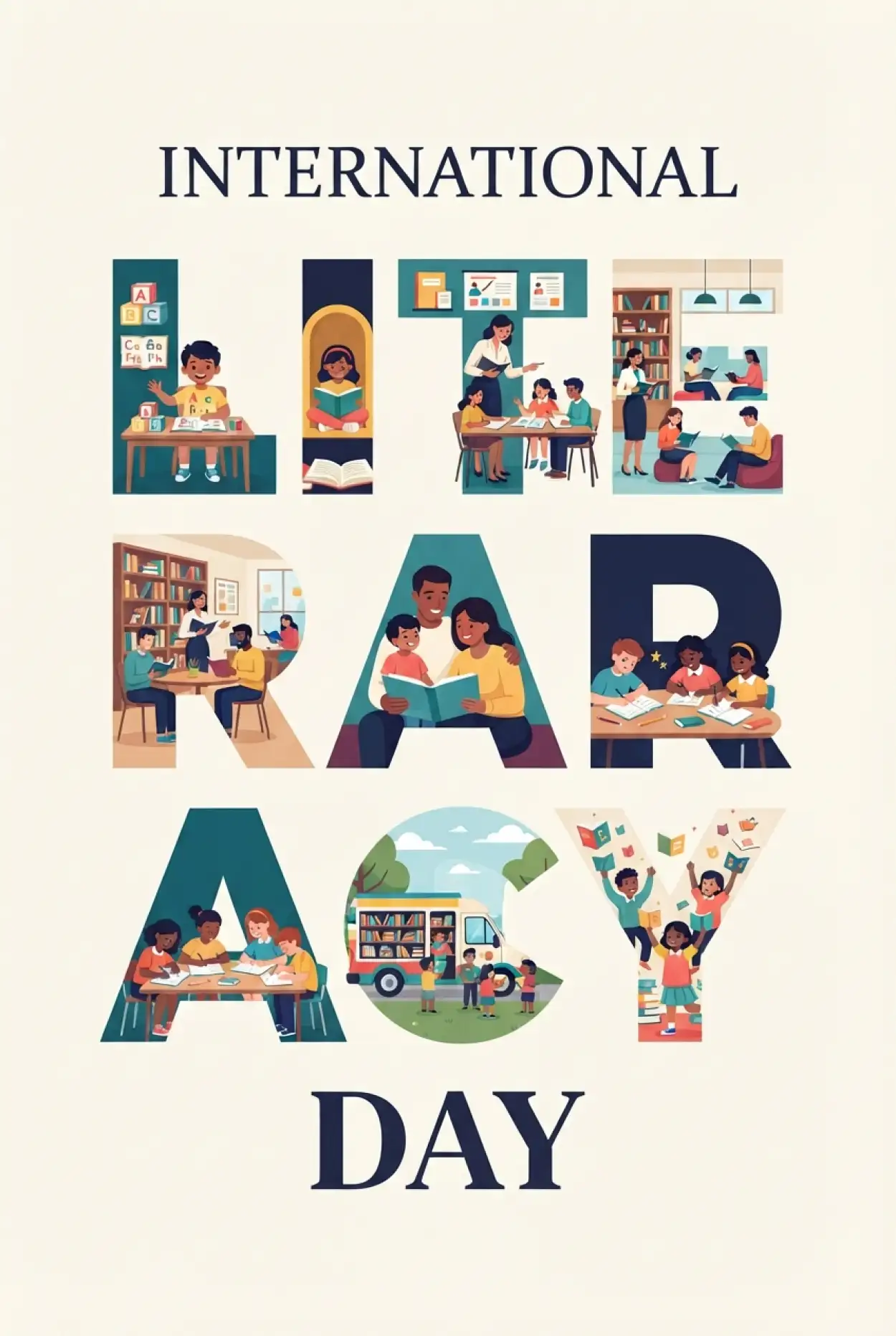 Free Download International Literacy Day 2026 Classroom Images - High Quality International Literacy Day 2026 Image