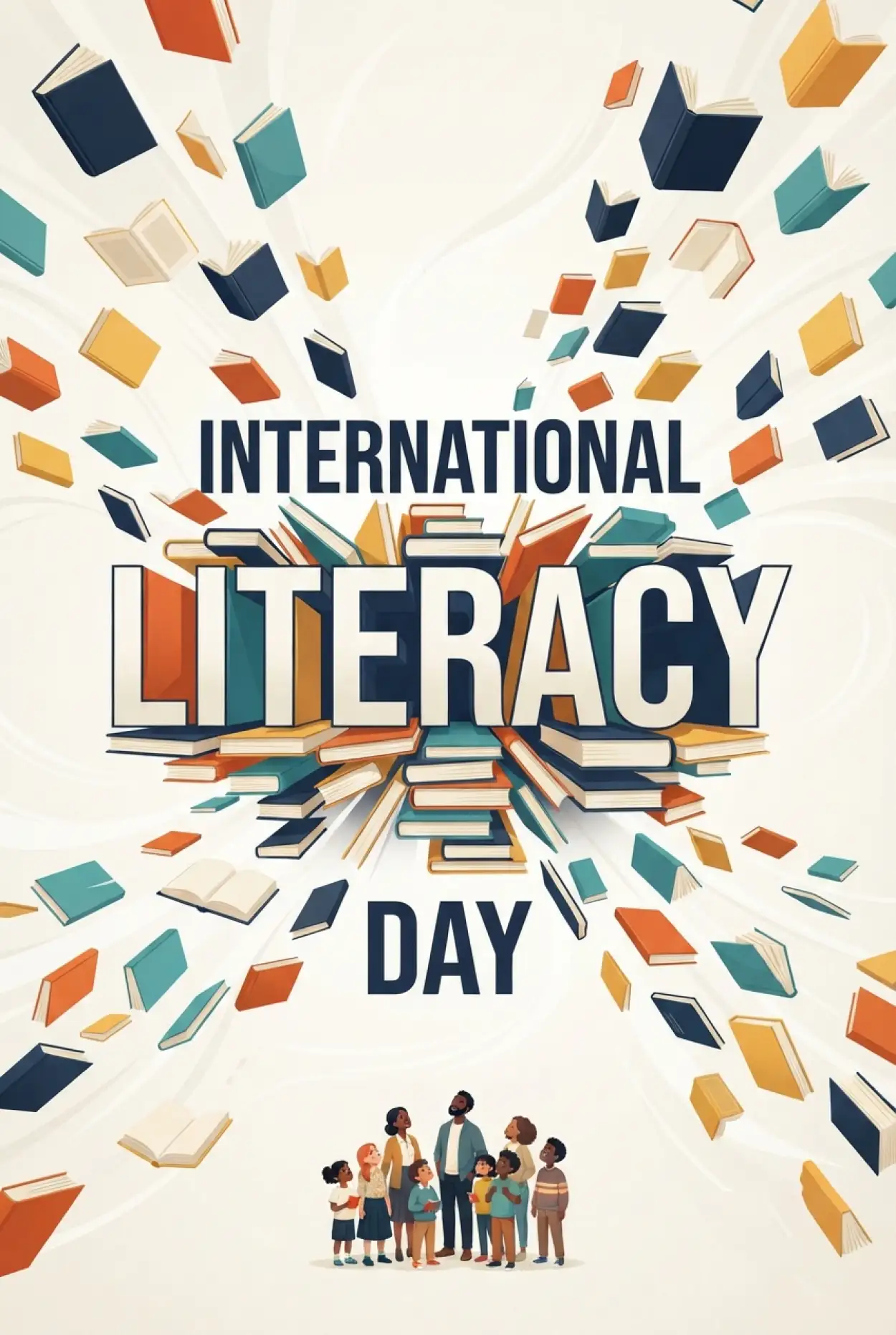 Free Download International Literacy Day 2026 Greetings - High Quality International Literacy Day 2026 Image