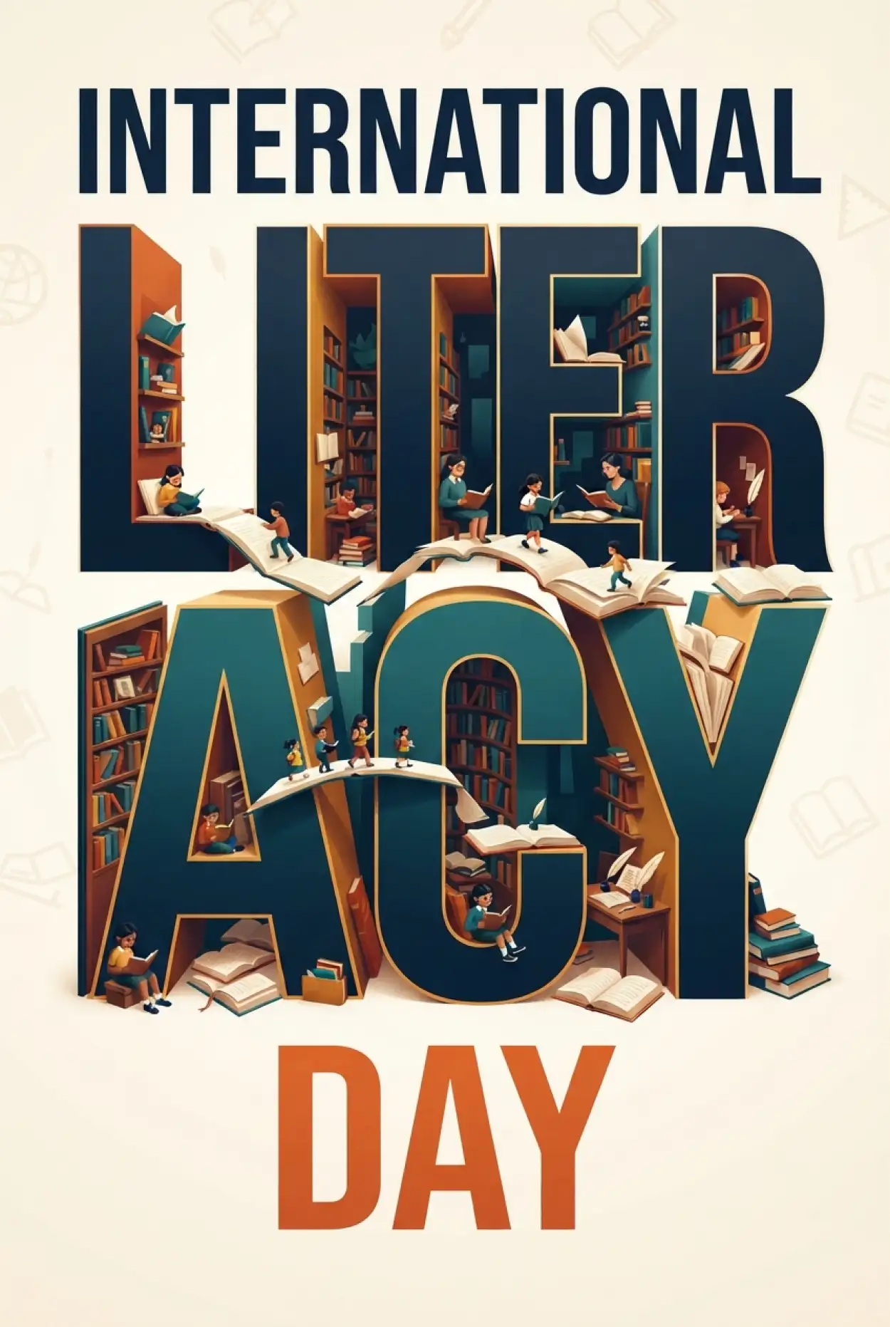 Free Download International Literacy Day 2026 Slogans - High Quality International Literacy Day 2026 Image
