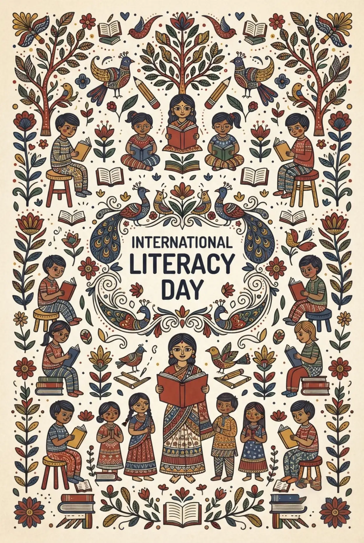 Free Download International Literacy Day 2026 Social Media Images - High Quality International Literacy Day 2026 Image