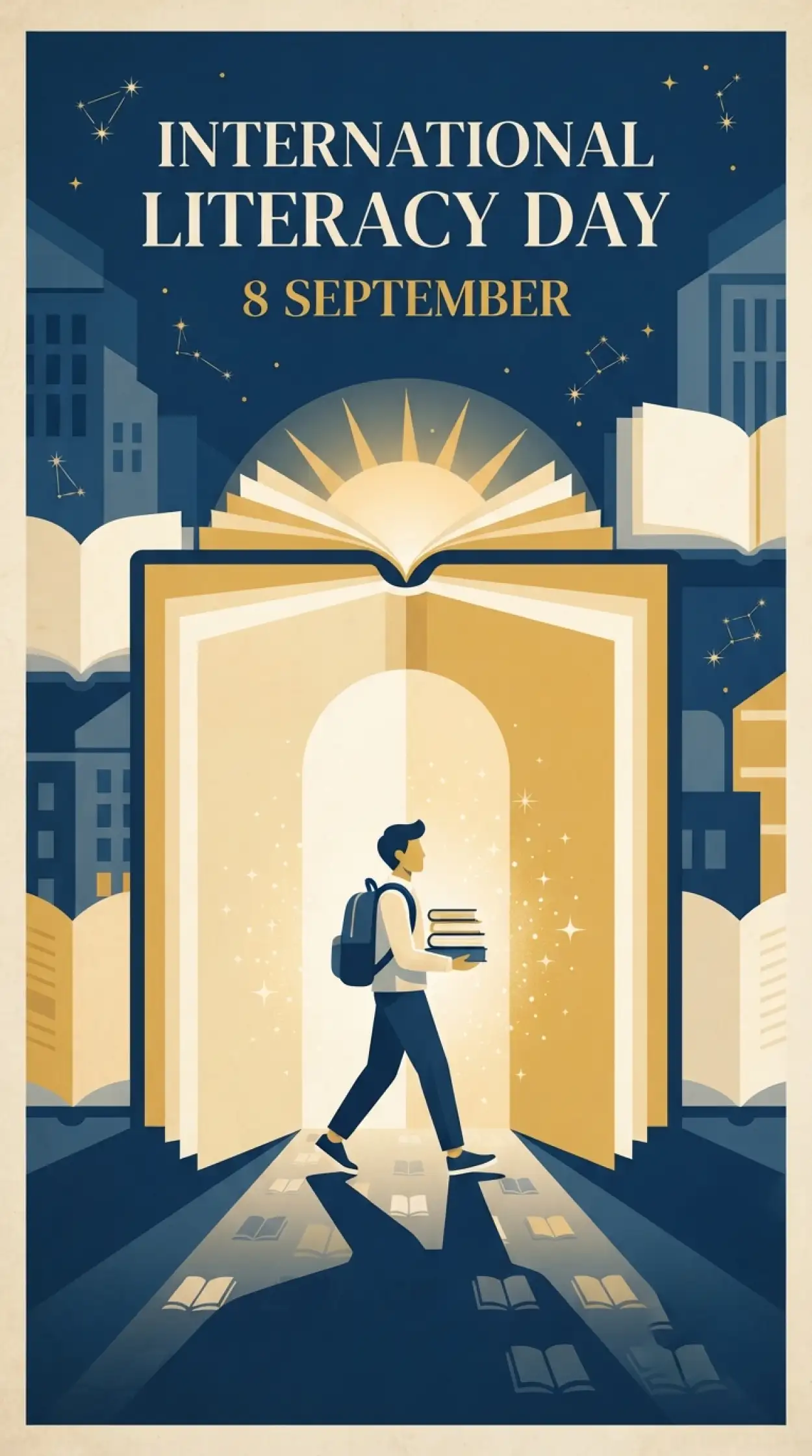 Free Download International Literacy Day Education Background - High Quality International Literacy Day Background Image