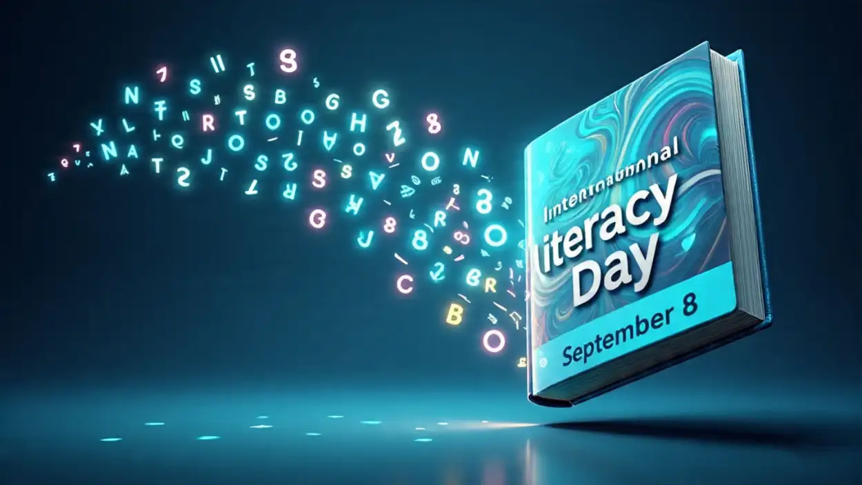 Free Download International Literacy Day Motivational Poster Design - High Quality International Literacy Day Background