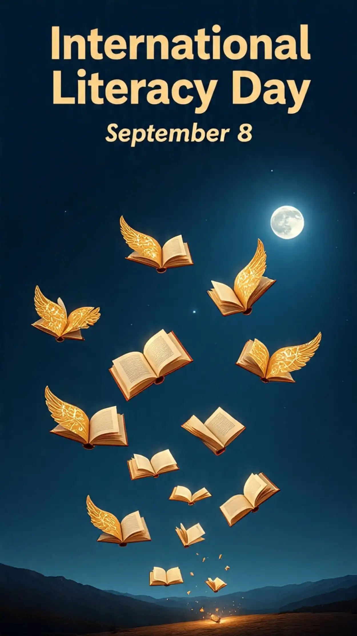 Free Download International Literacy Day Social Awareness Campaign Poster - High Quality International Literacy Day Background