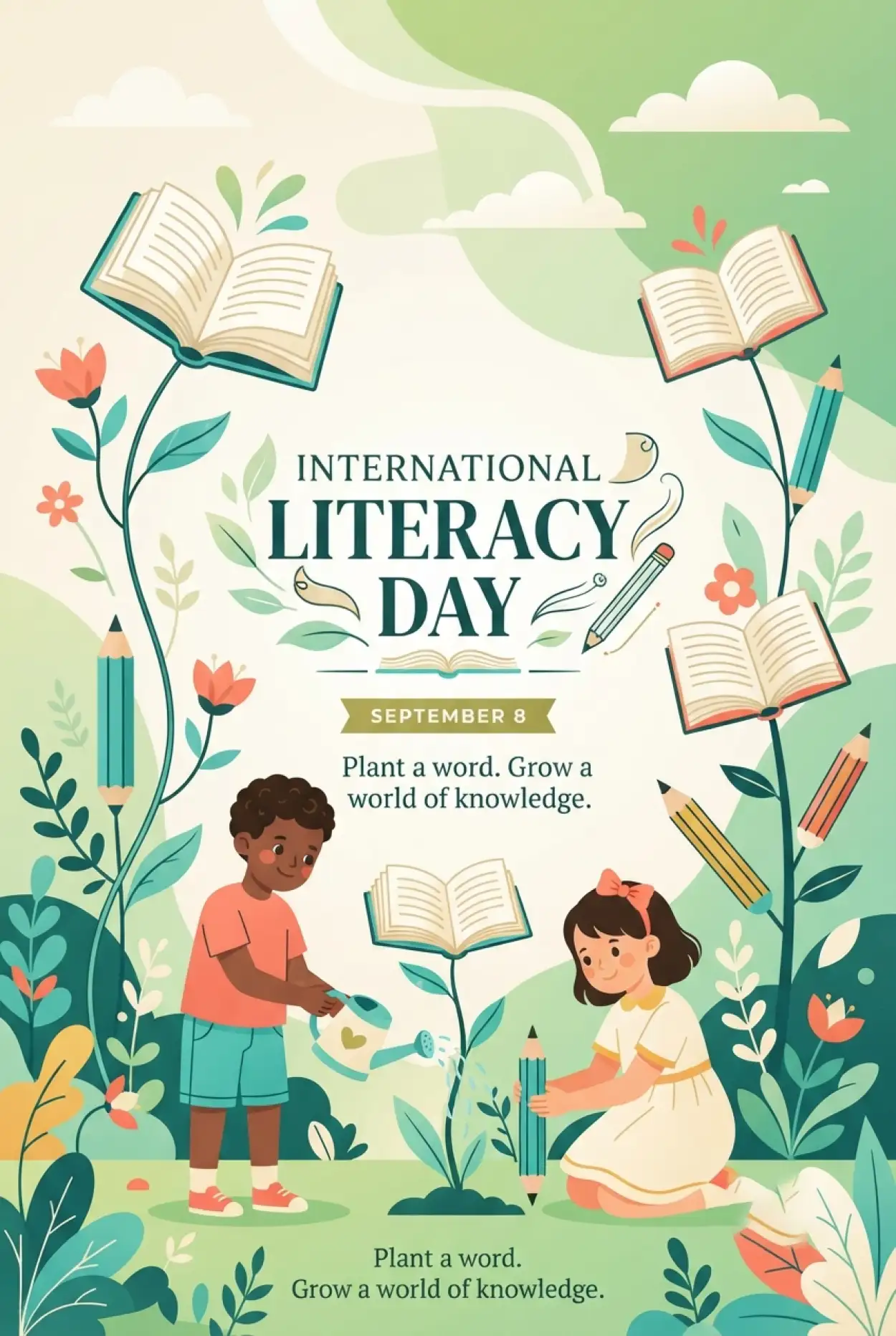 Free Download International Literacy Day Wishes - High Quality International Literacy Day Image