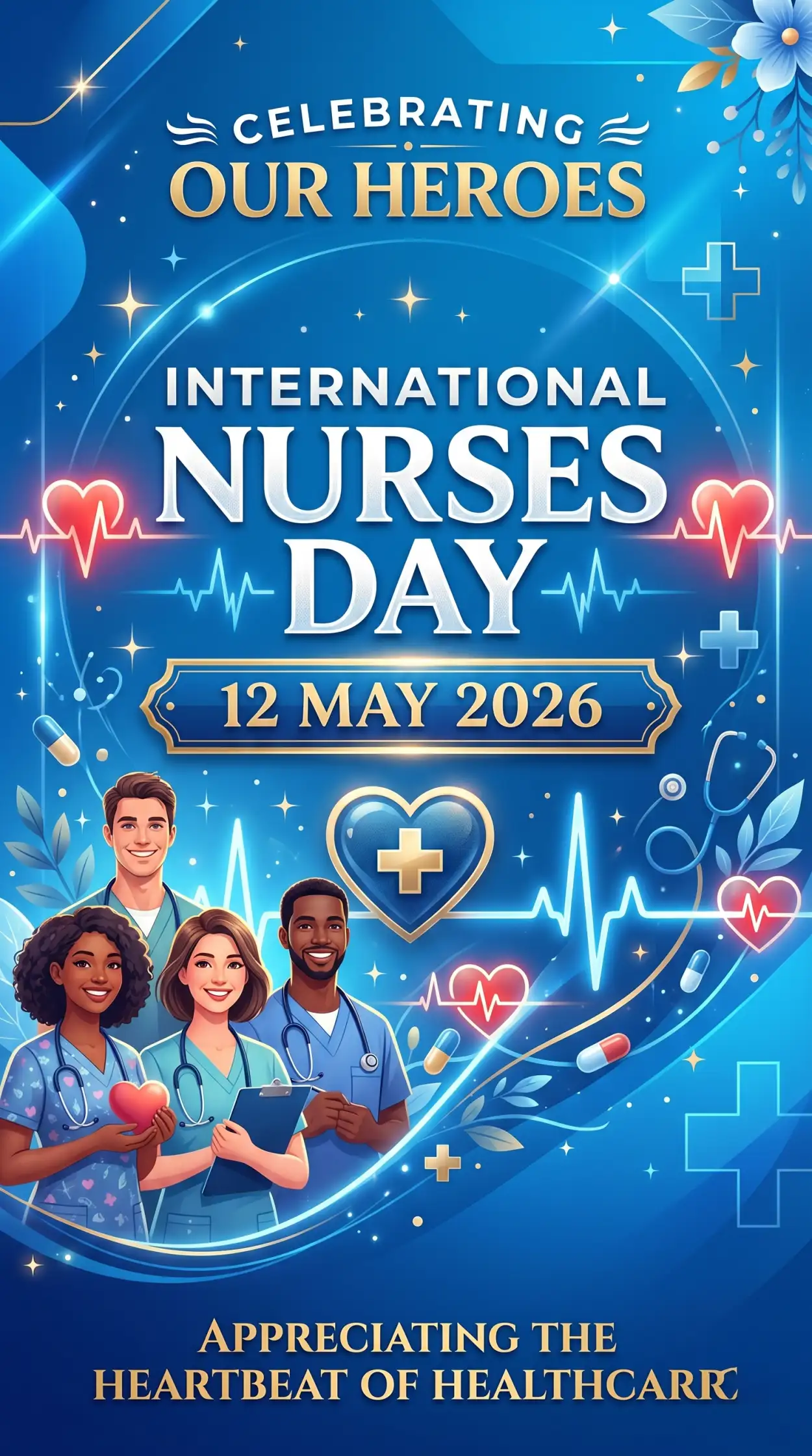 Free Download International Nurses Day 2026 Celebration Ideas - High Quality International Nurses Day 2026 Wishes Image