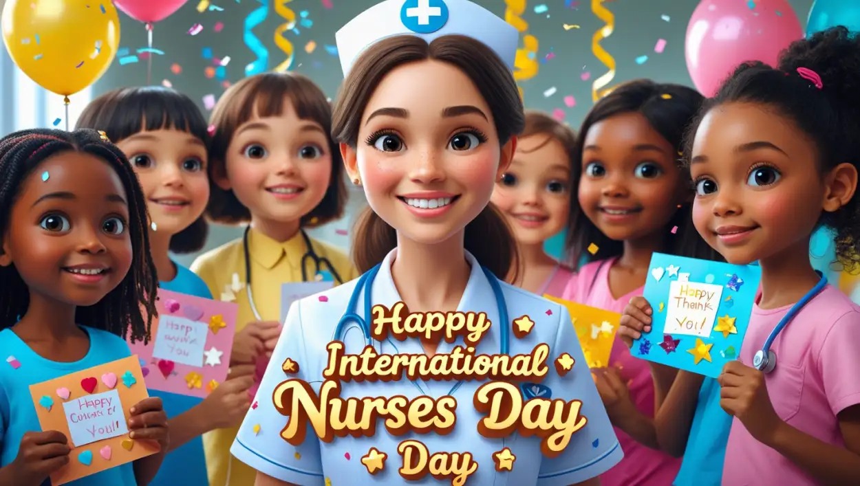 International Nurses Day greeting card message ideas