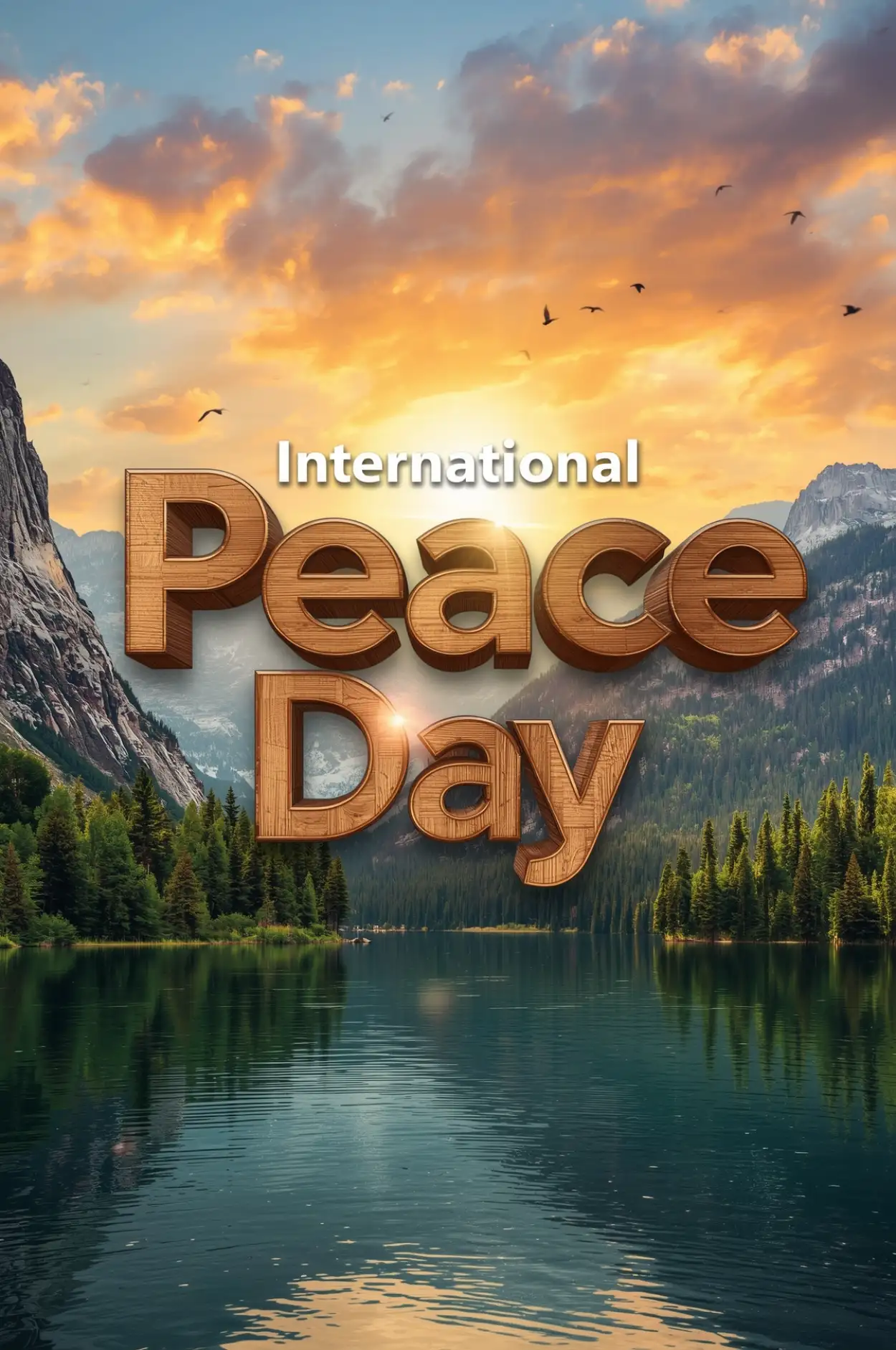 international peace day instagram reel caption in english