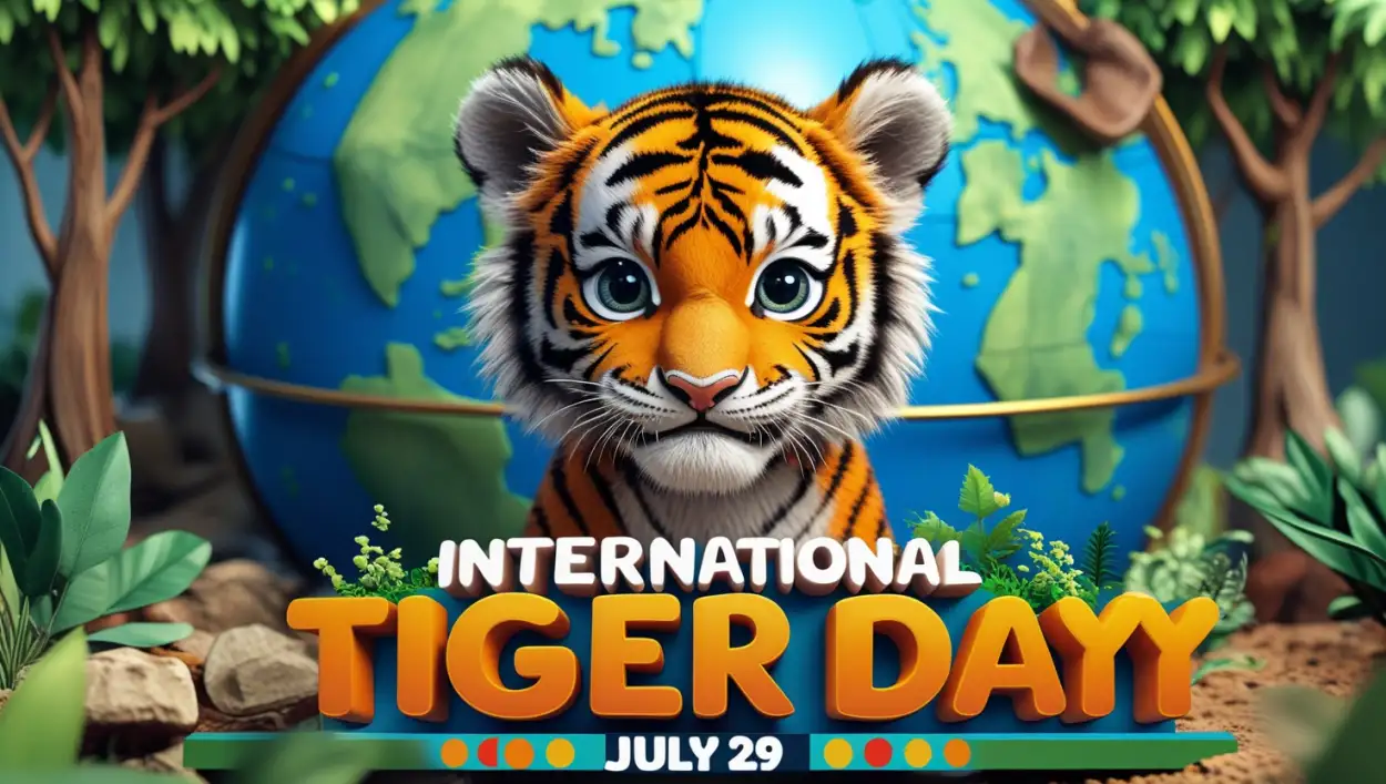 International Tiger Day Slogan With Image - Royalty Free International Tiger Day Image | Pngmagic Free Download International Tiger Day Slogan With Image - High Quality International Tiger Day Background
