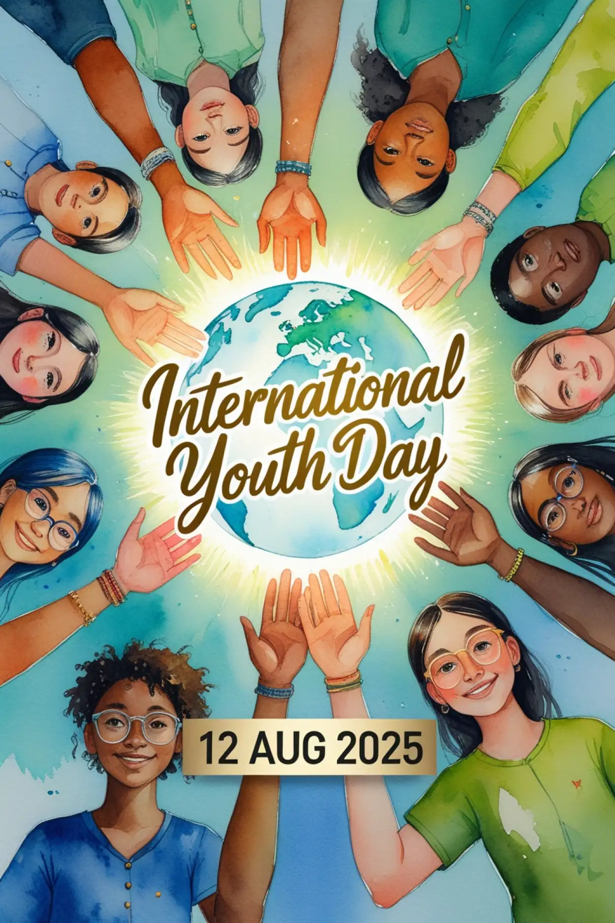 International Youth Day 2025 artwork