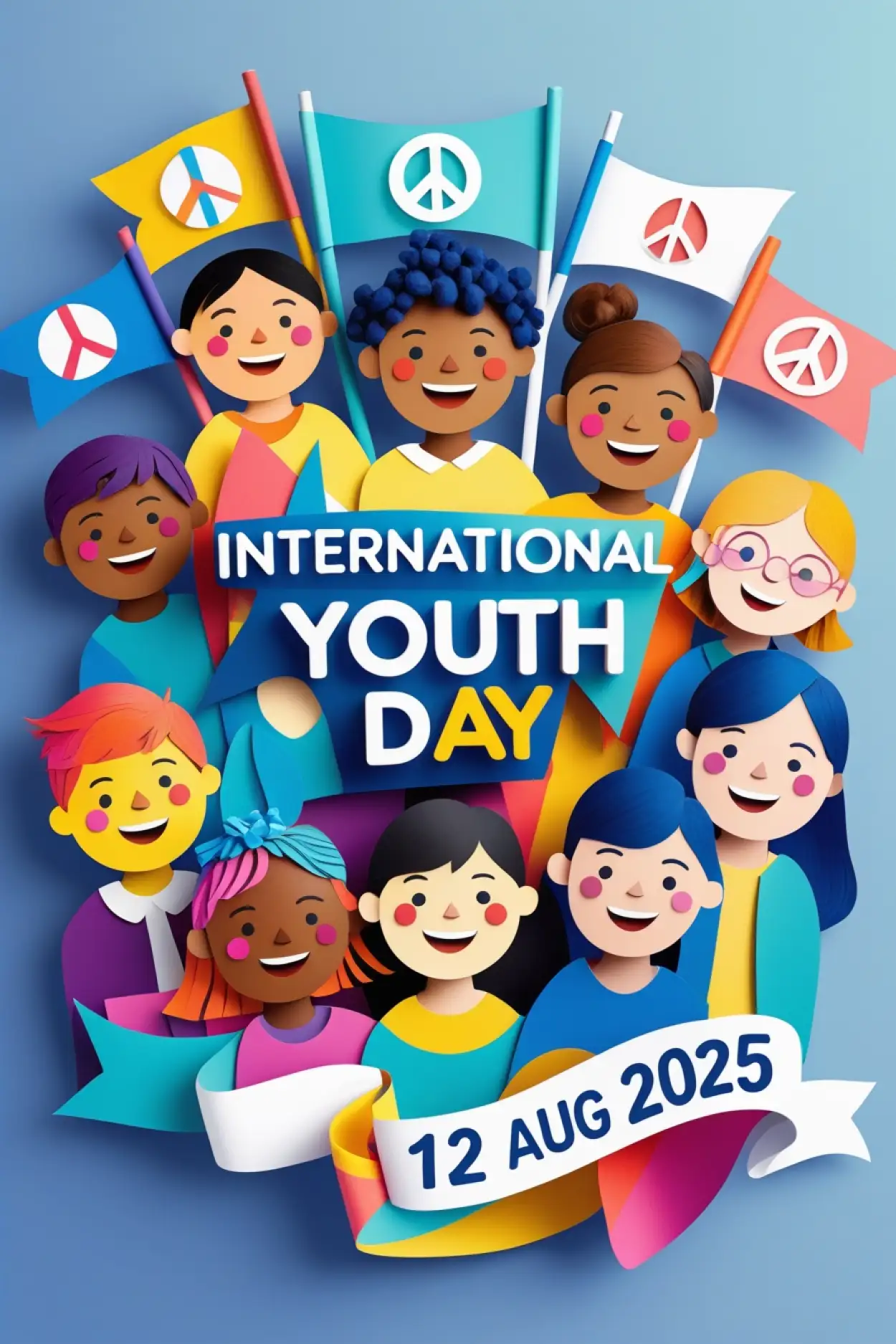 International Youth Day 2025 background