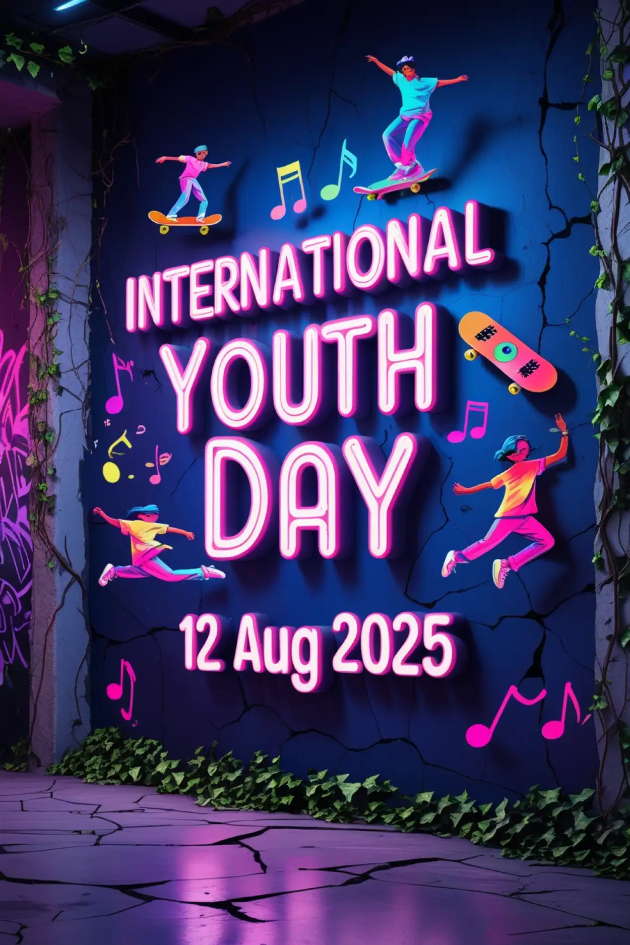 International Youth Day 2025 design