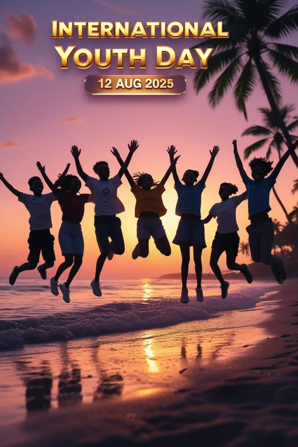 International Youth Day 2025 Facebook post