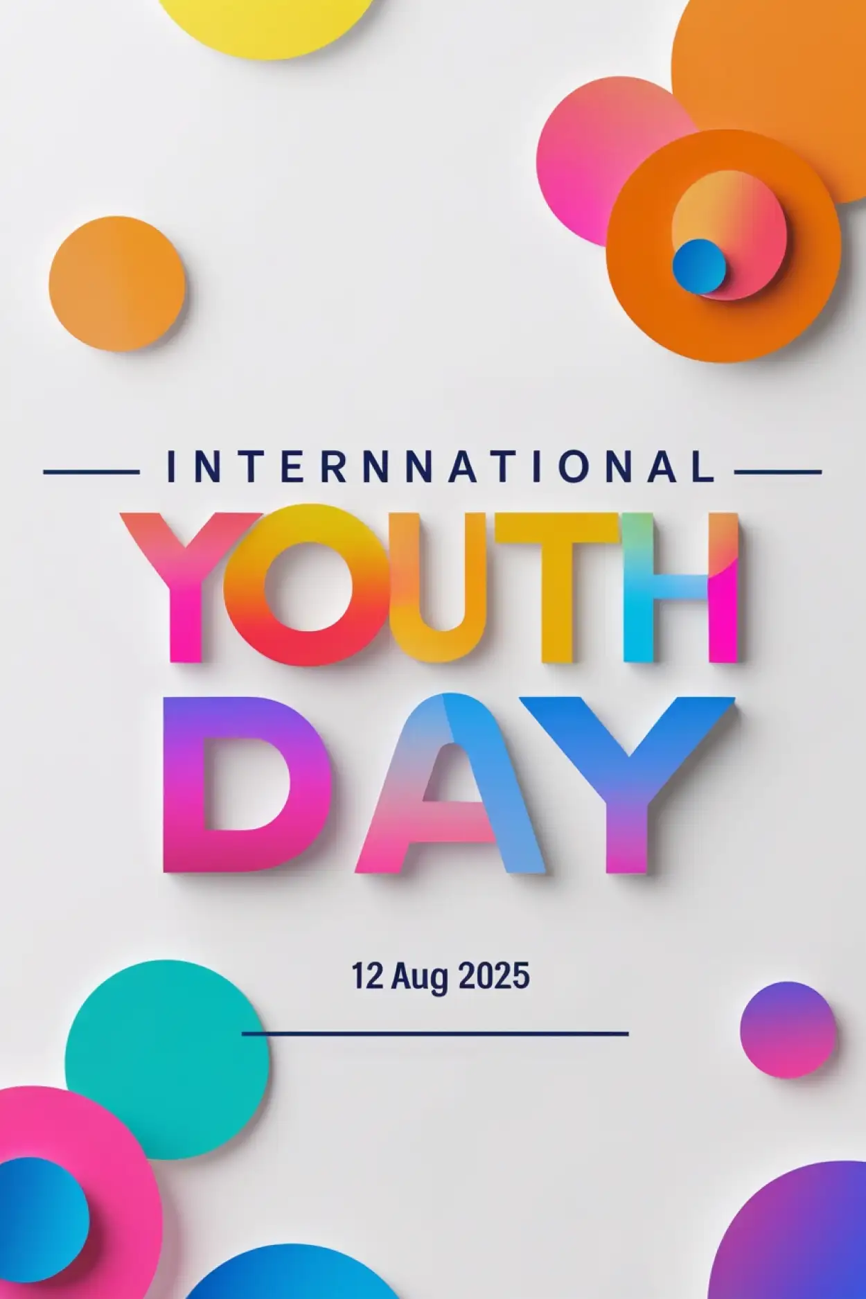 International Youth Day 2025 graphic