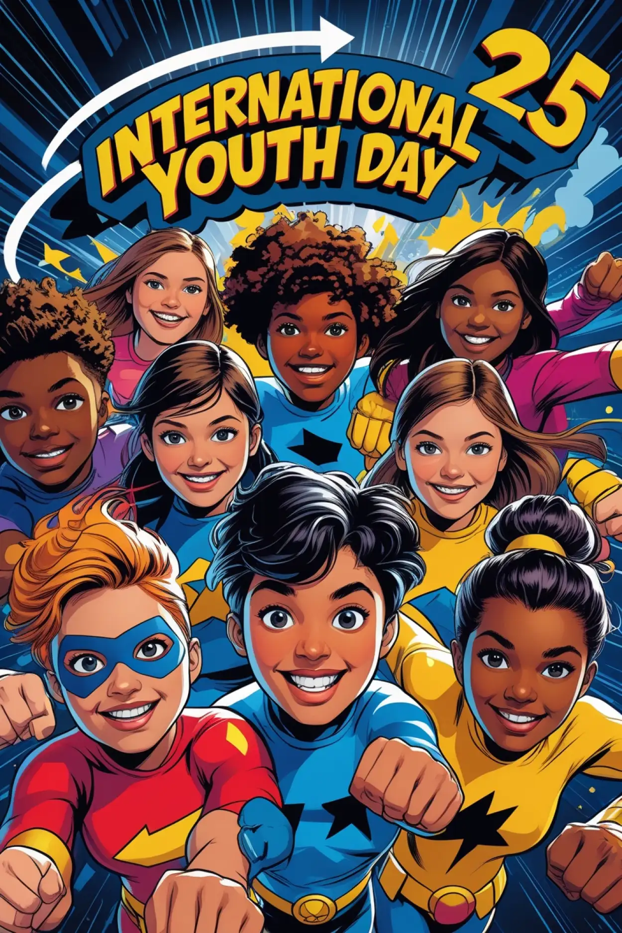 International Youth Day 2025 illustration