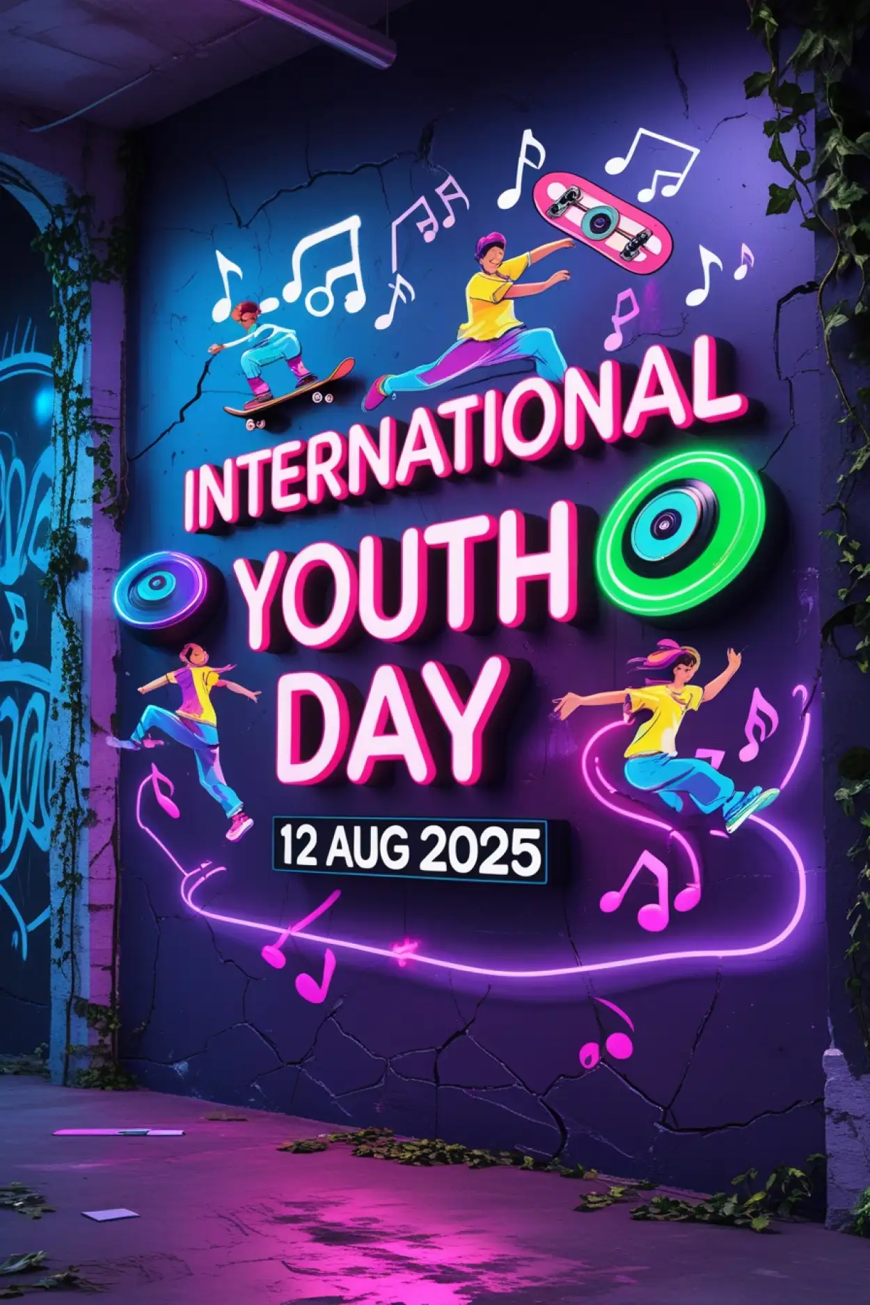 International Youth Day 2025 logo