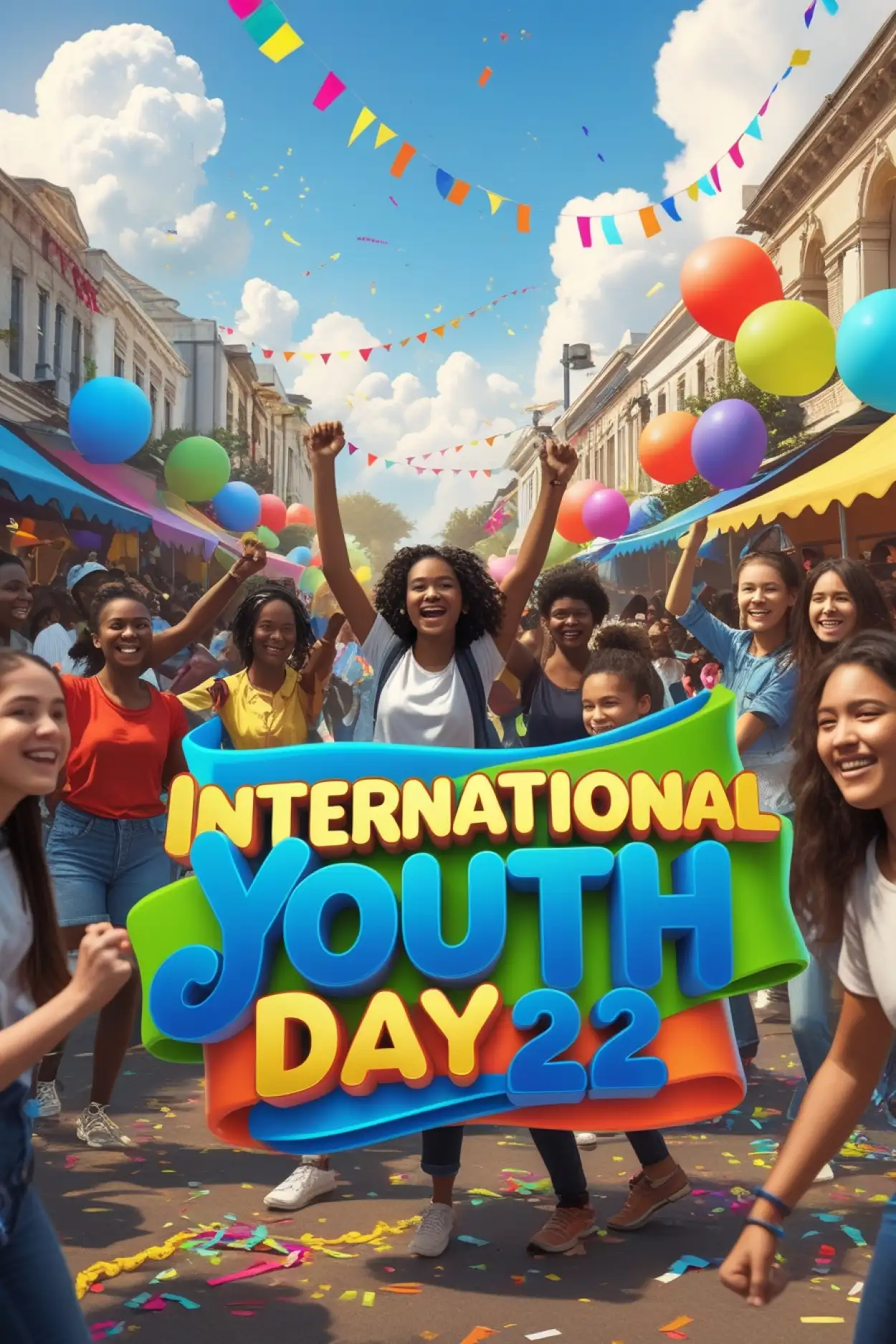 International Youth Day 2025 transparent background image