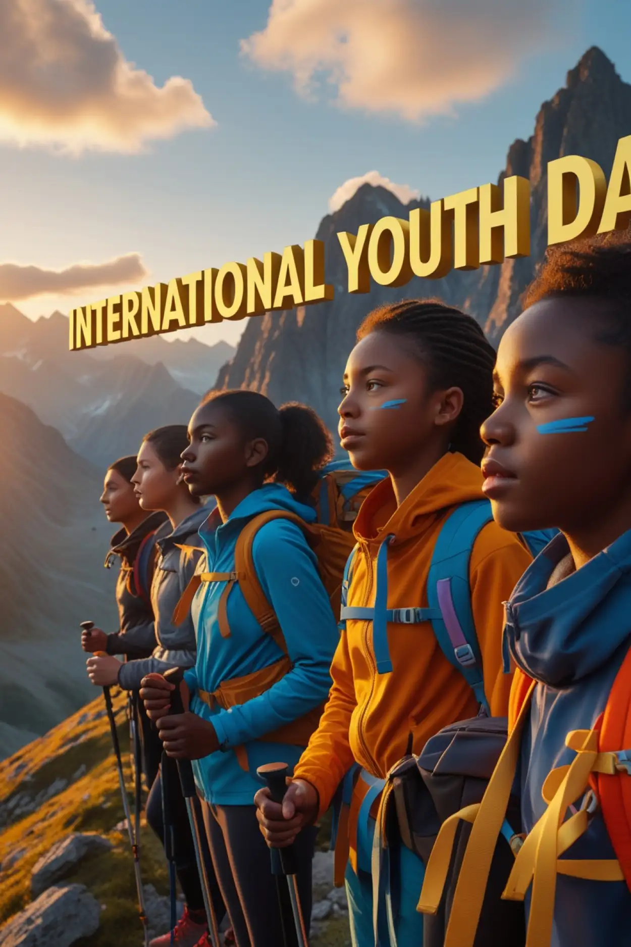 International Youth Day 2025 website banner
