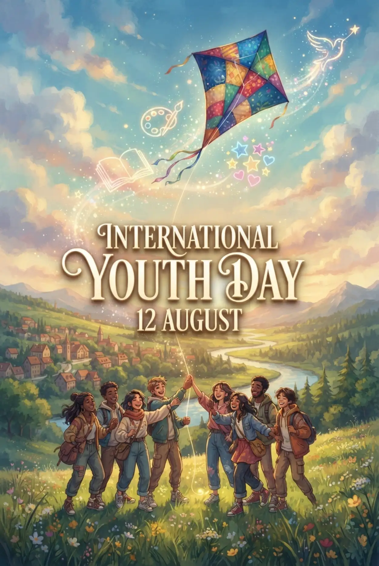 Free Download International Youth Day 2026 Banner - High Quality International Youth Day 2026 Image