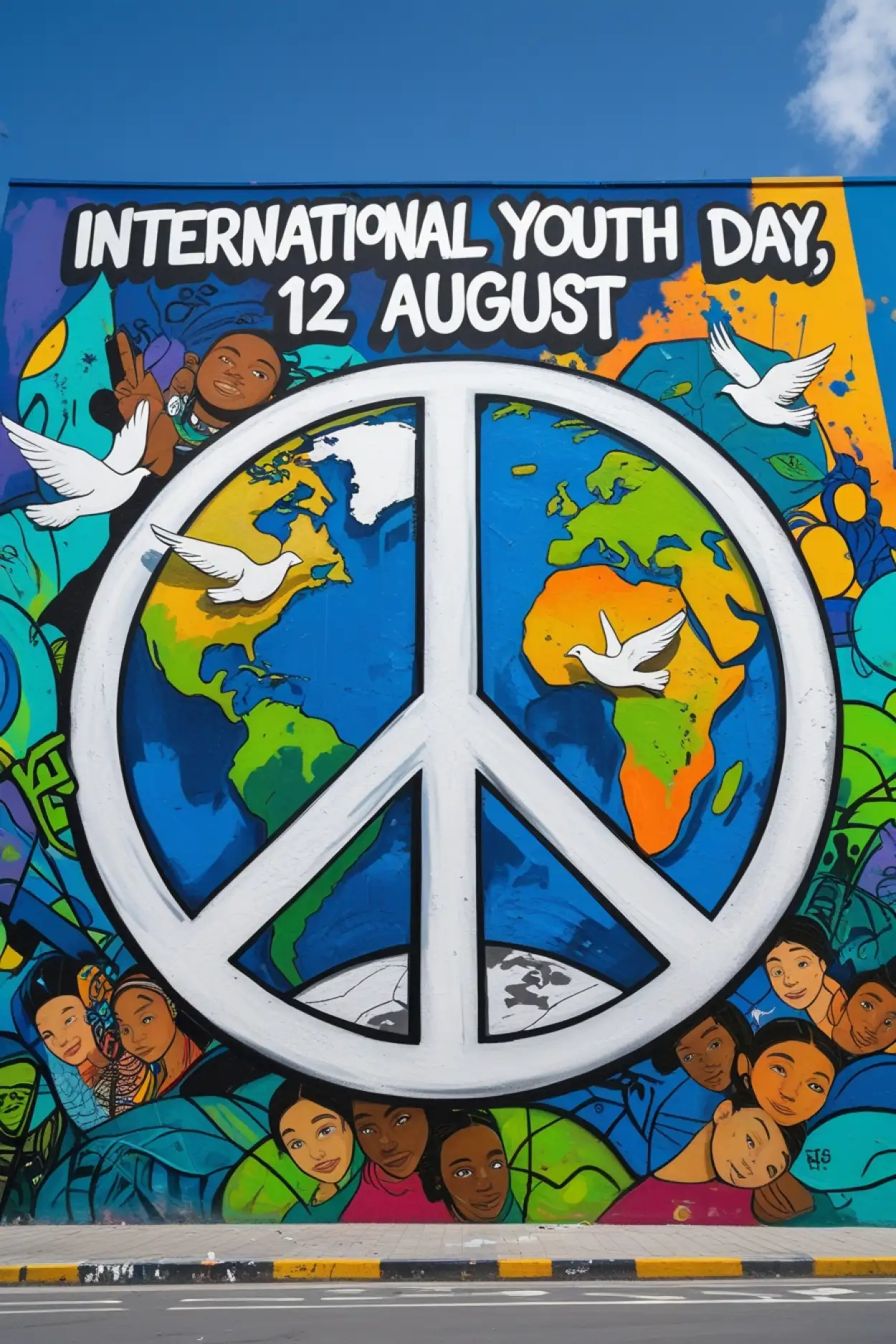 international youth day creative t-shirt design ideas