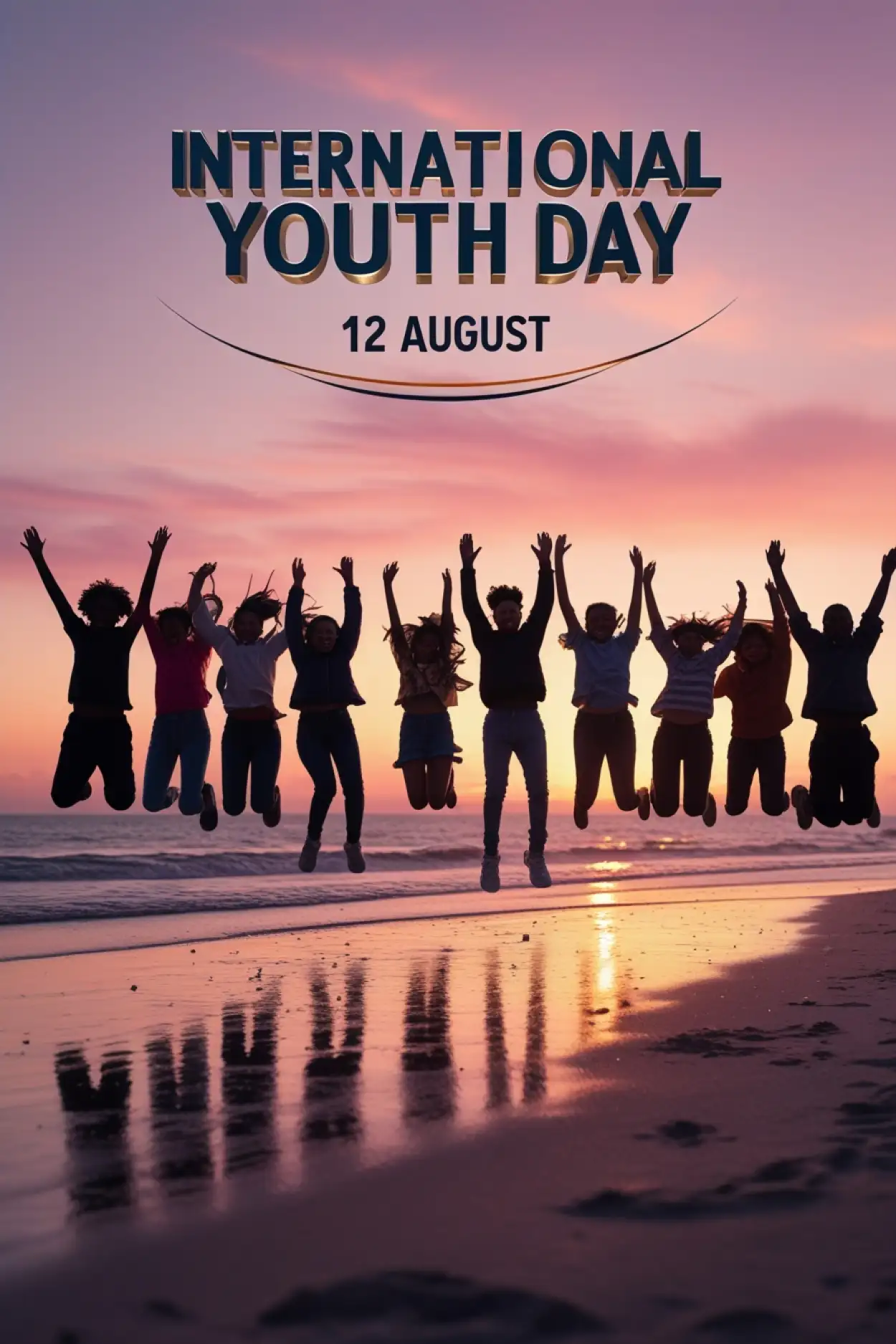 international youth day instagram story template