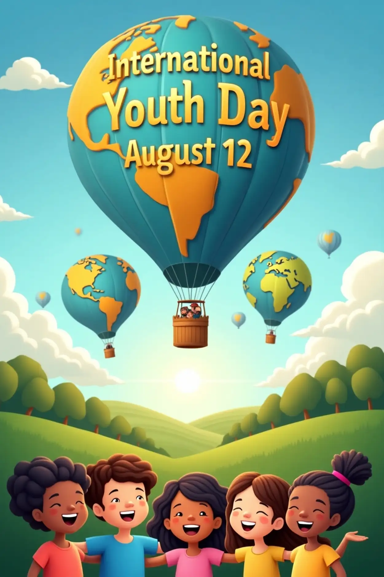 international youth day poster ideas